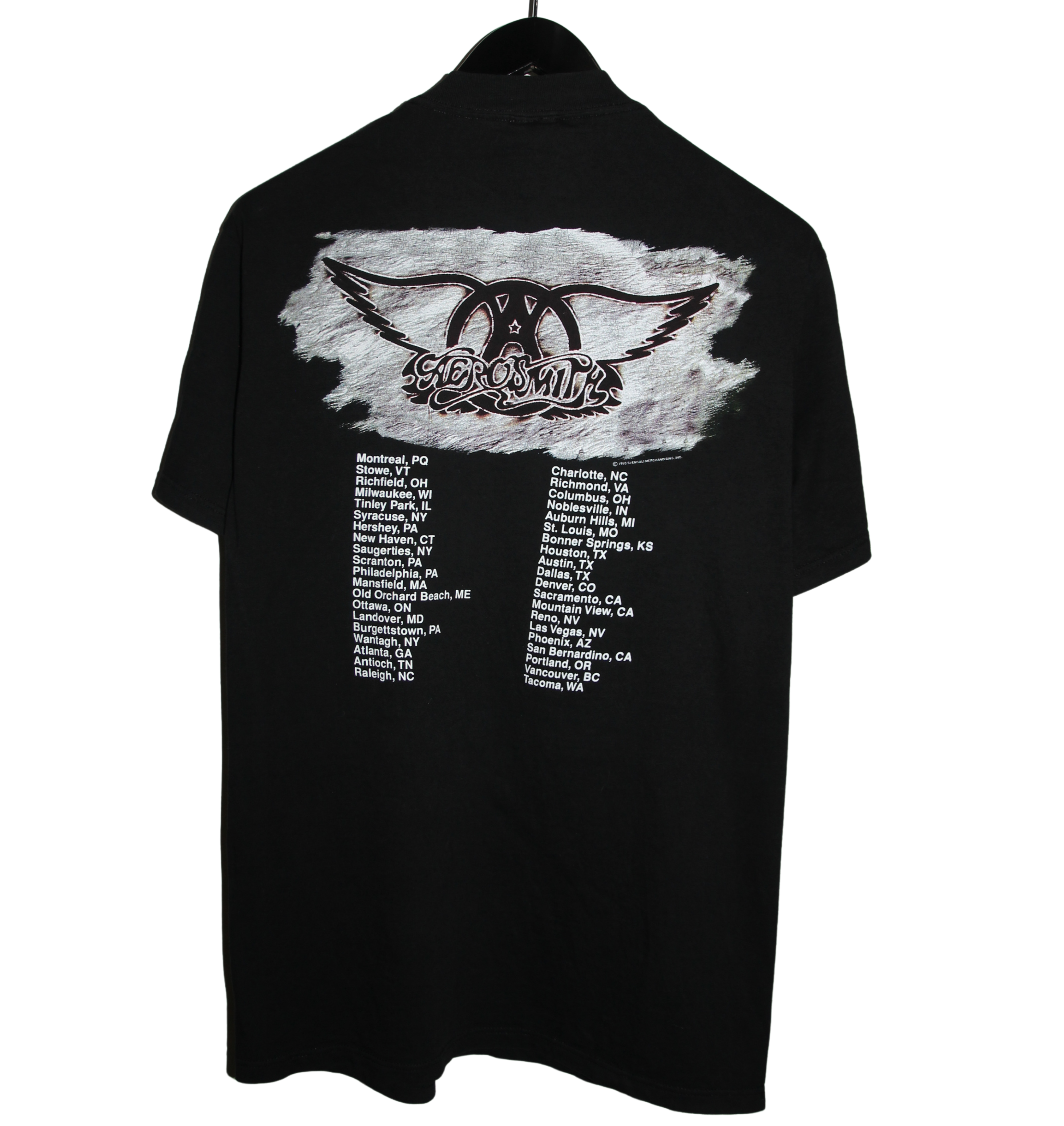 Aerosmith 1993 Get a Grip Tour Shirt