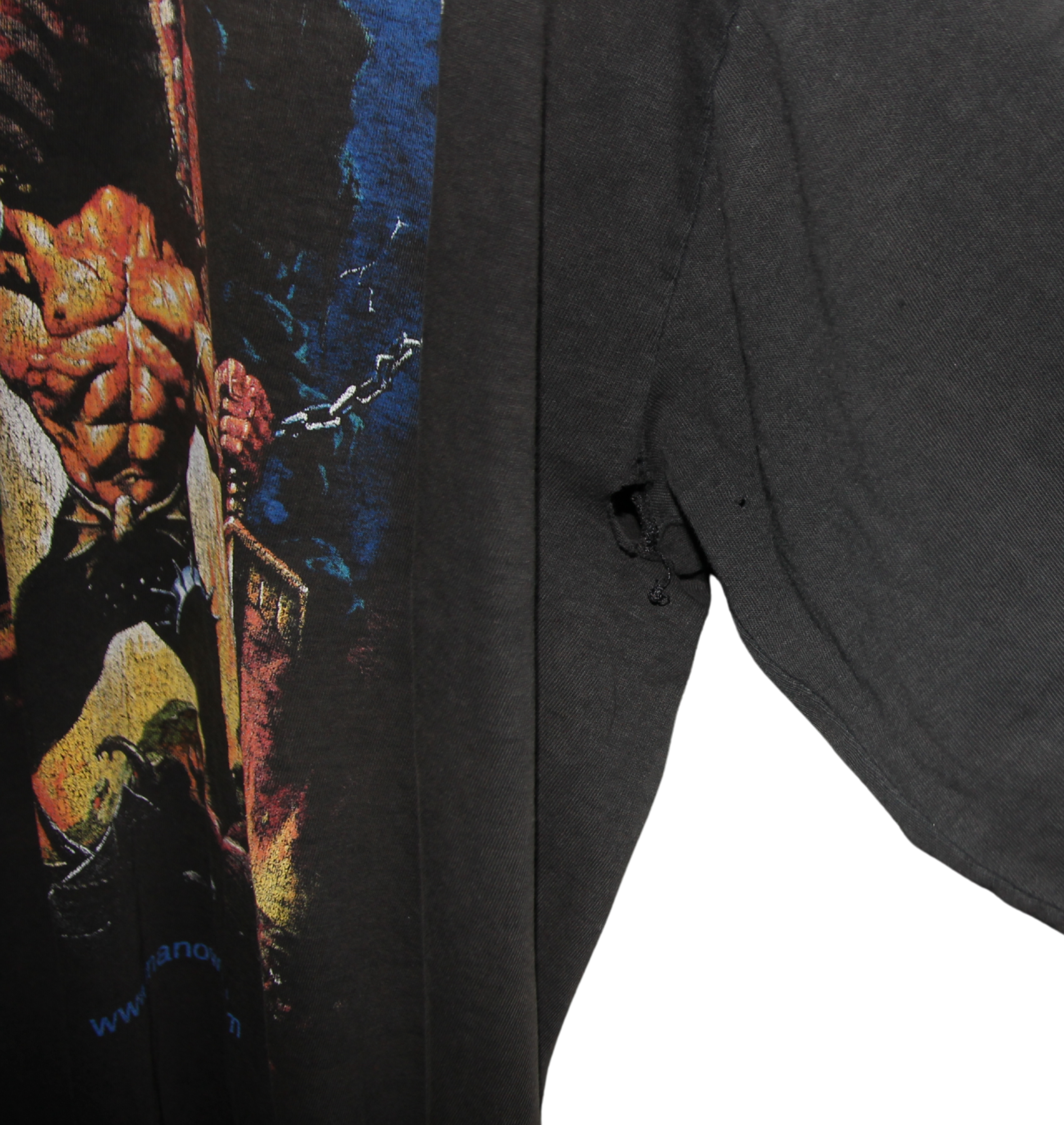 Manowar 2002 Warriors of the World Album Long Sleeve