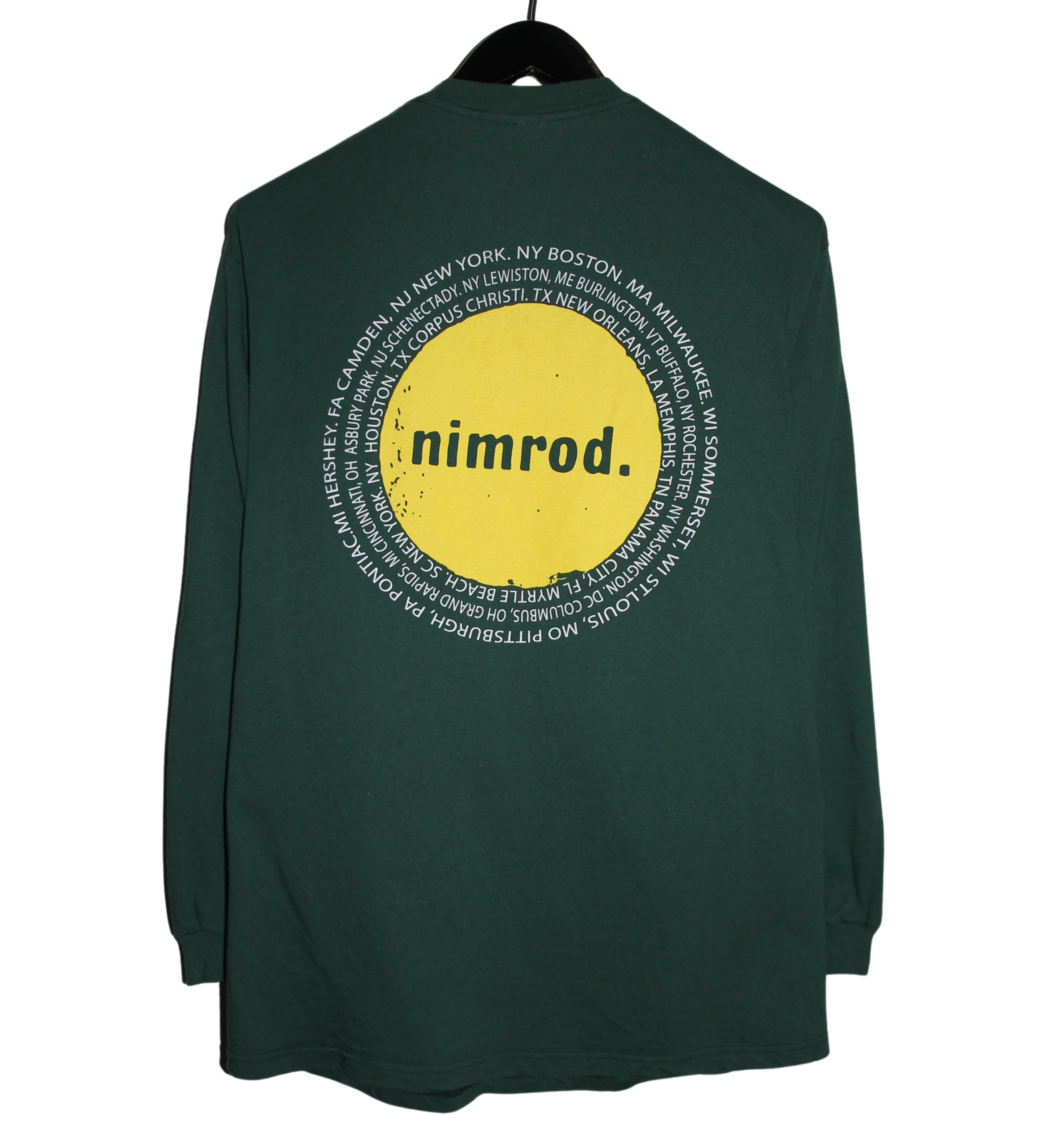 Green Day 1998 Nimrod Tour Long Sleeve