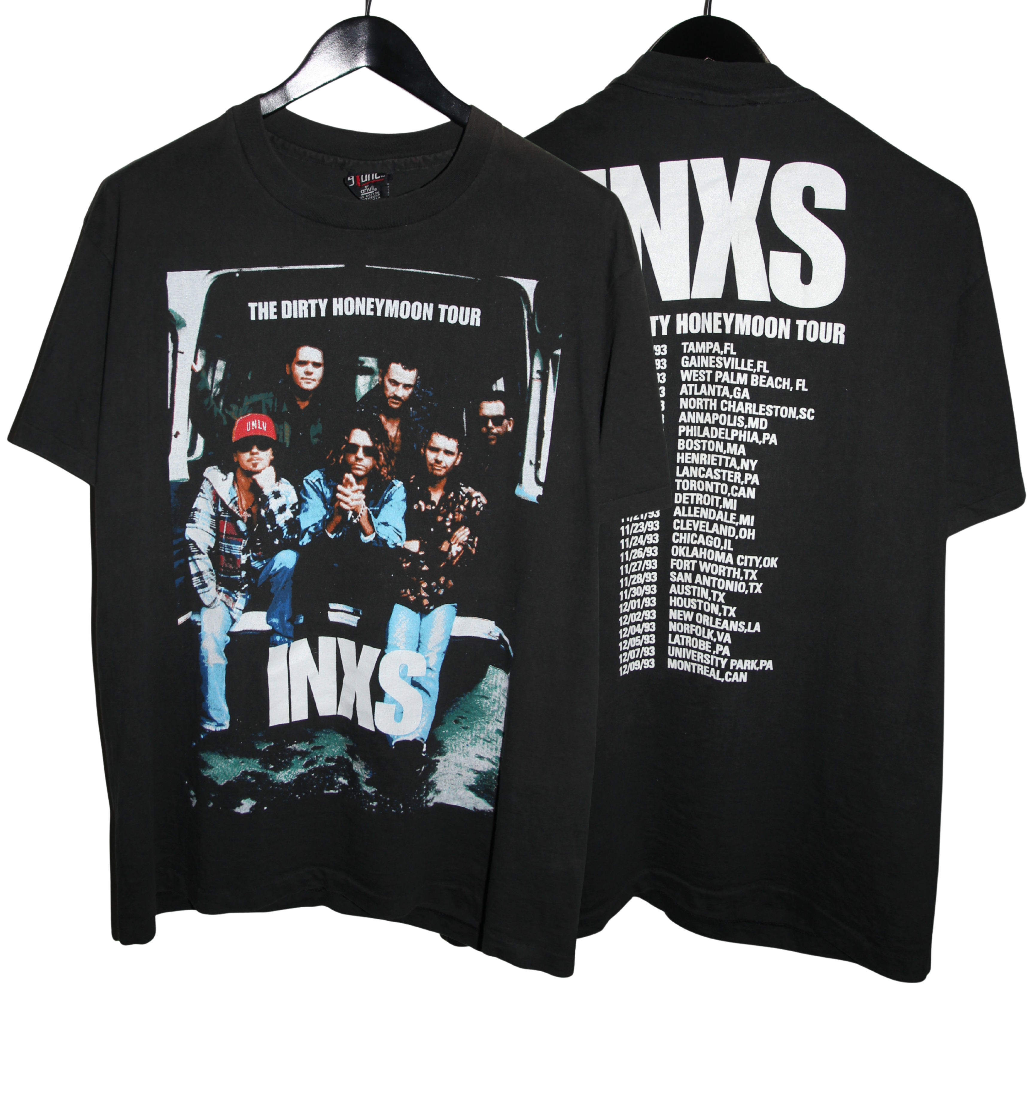 INXS 1994 The Dirty Honeymoon Tour Shirt