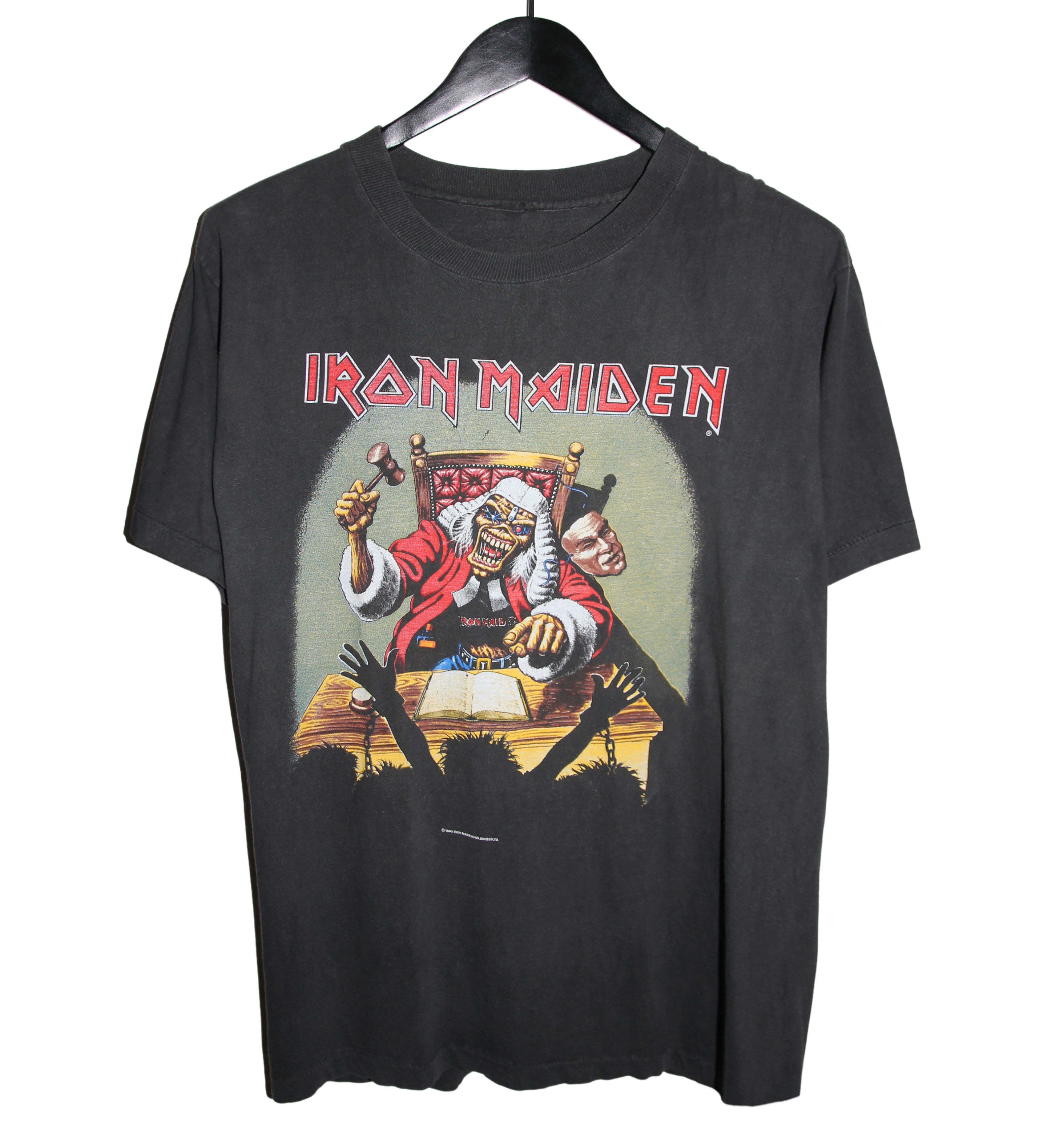 Iron Maiden 1990 Deaf Sentence Shirt