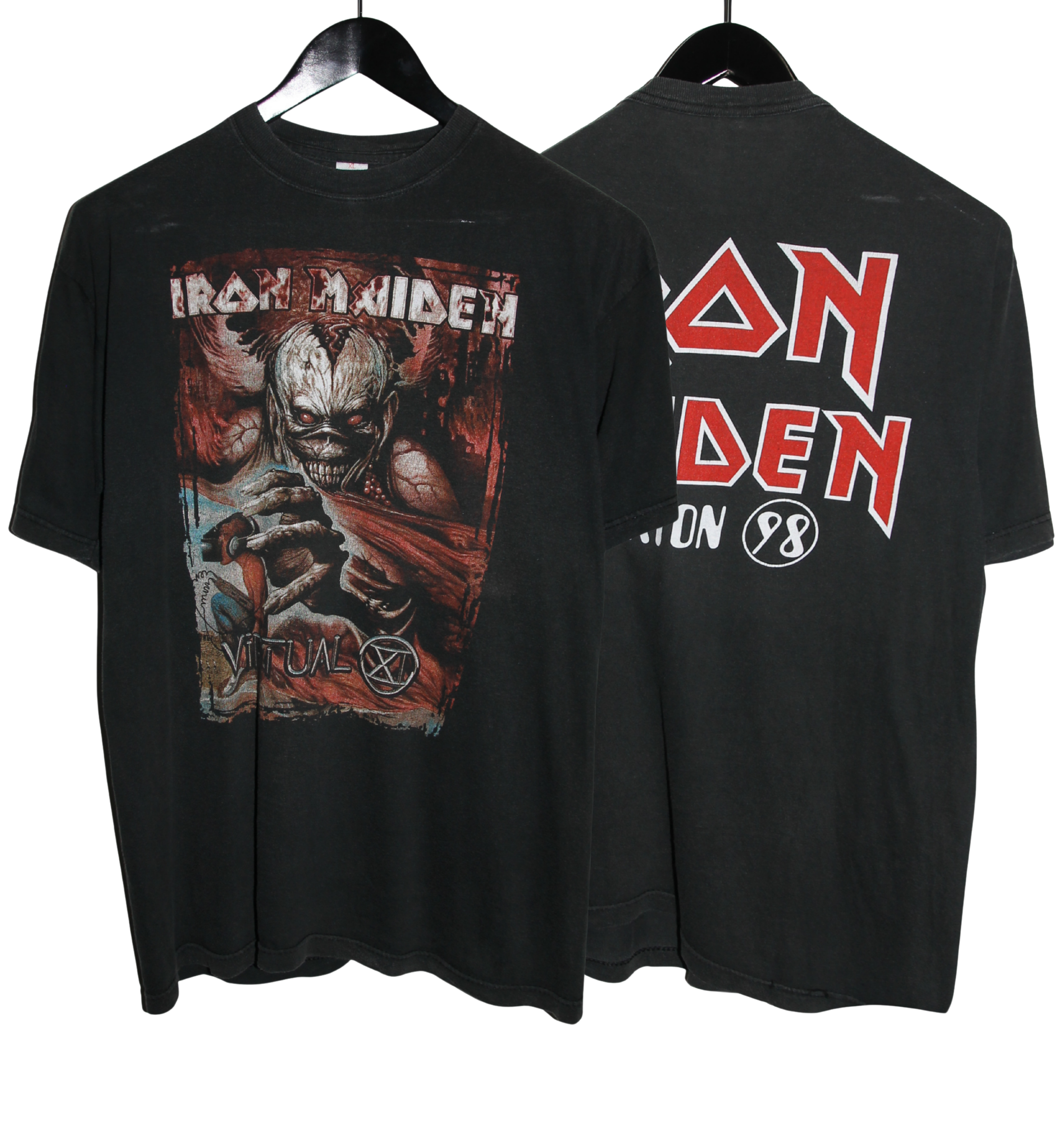 Iron Maiden 1998 Virtual XI Album Tour Shirt
