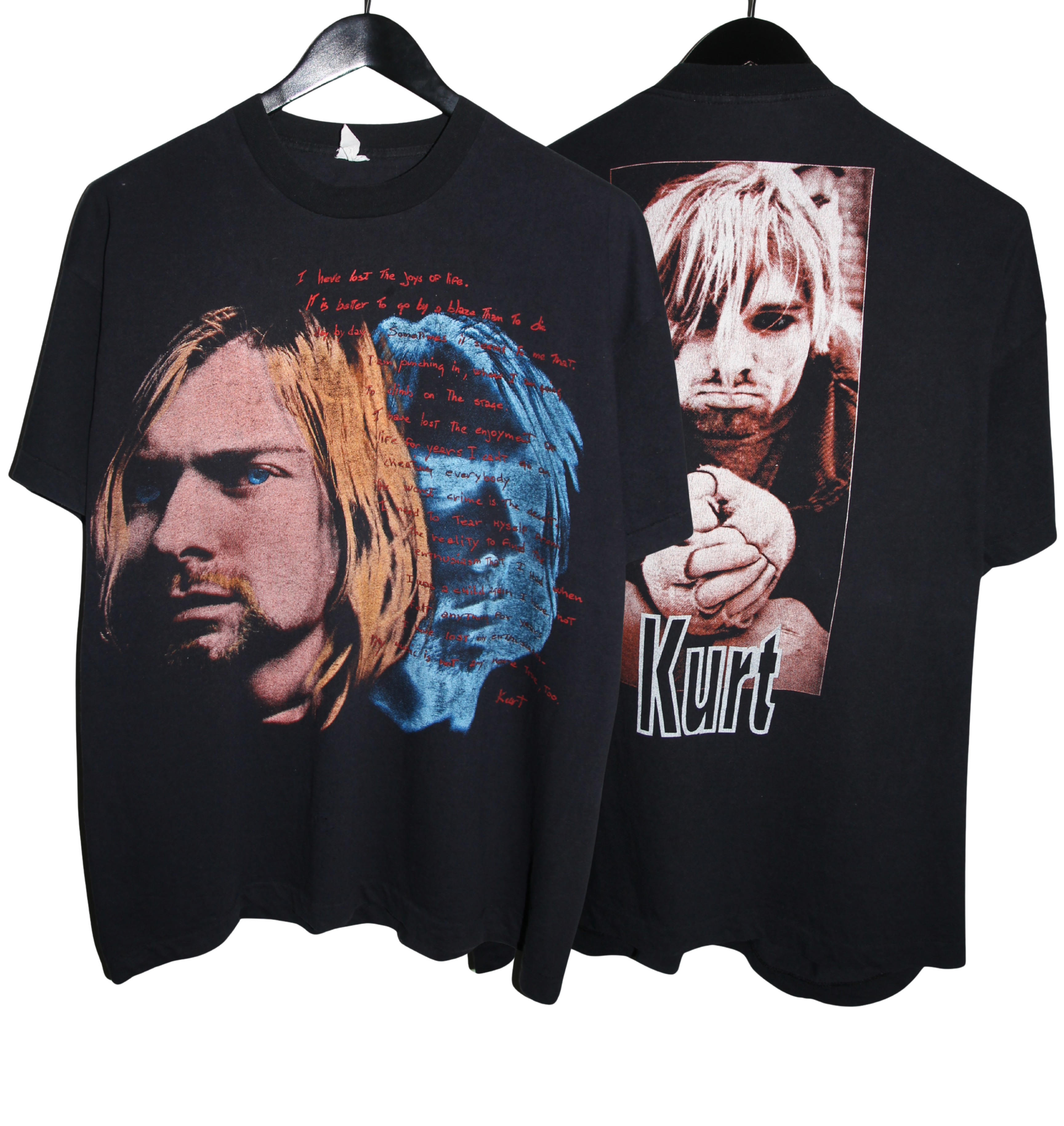 Kurt Cobain 90's Empire Memorial Shirt