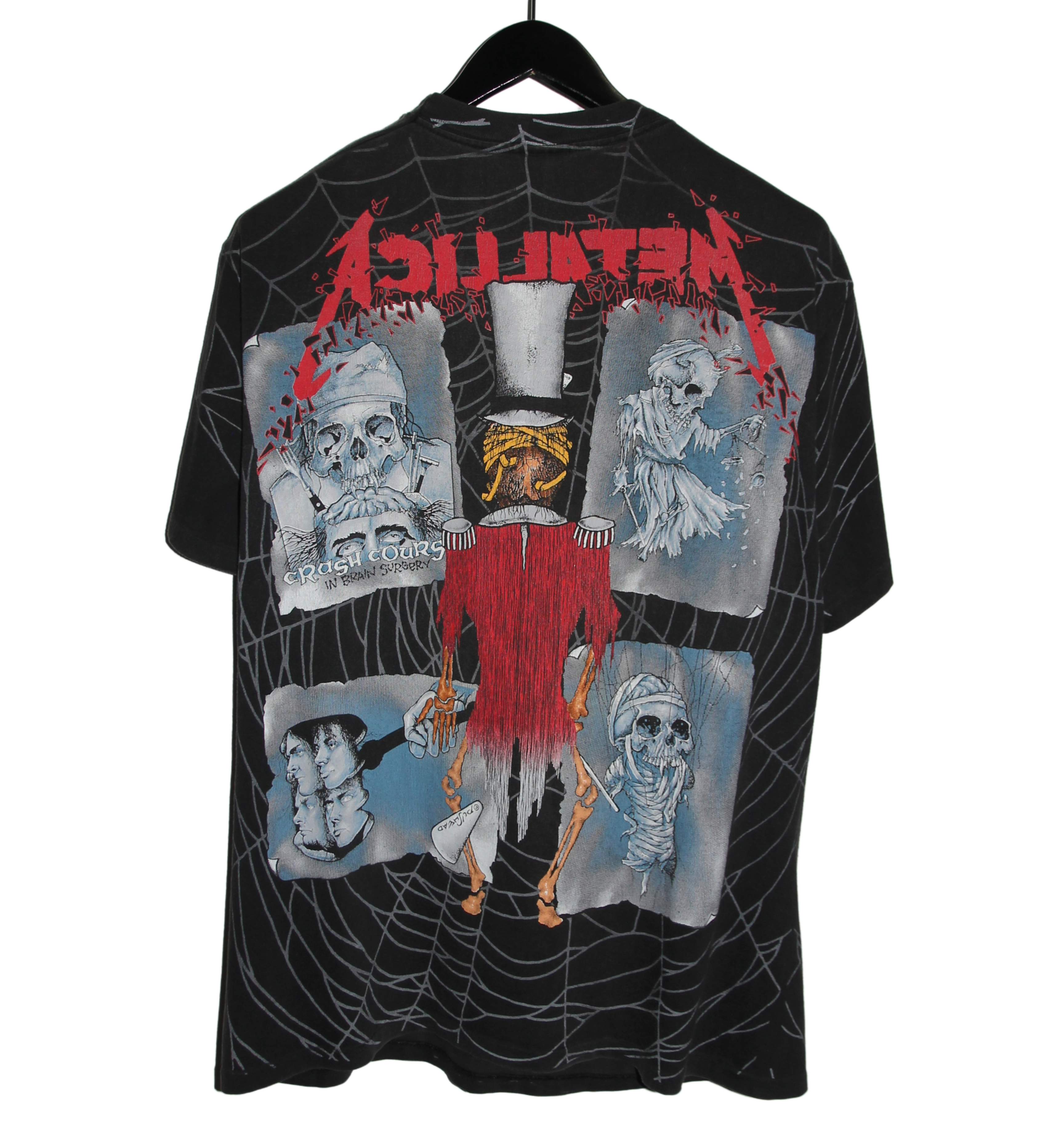 Metallica 1992 Ringmaster Pushead All Over Print Shirt