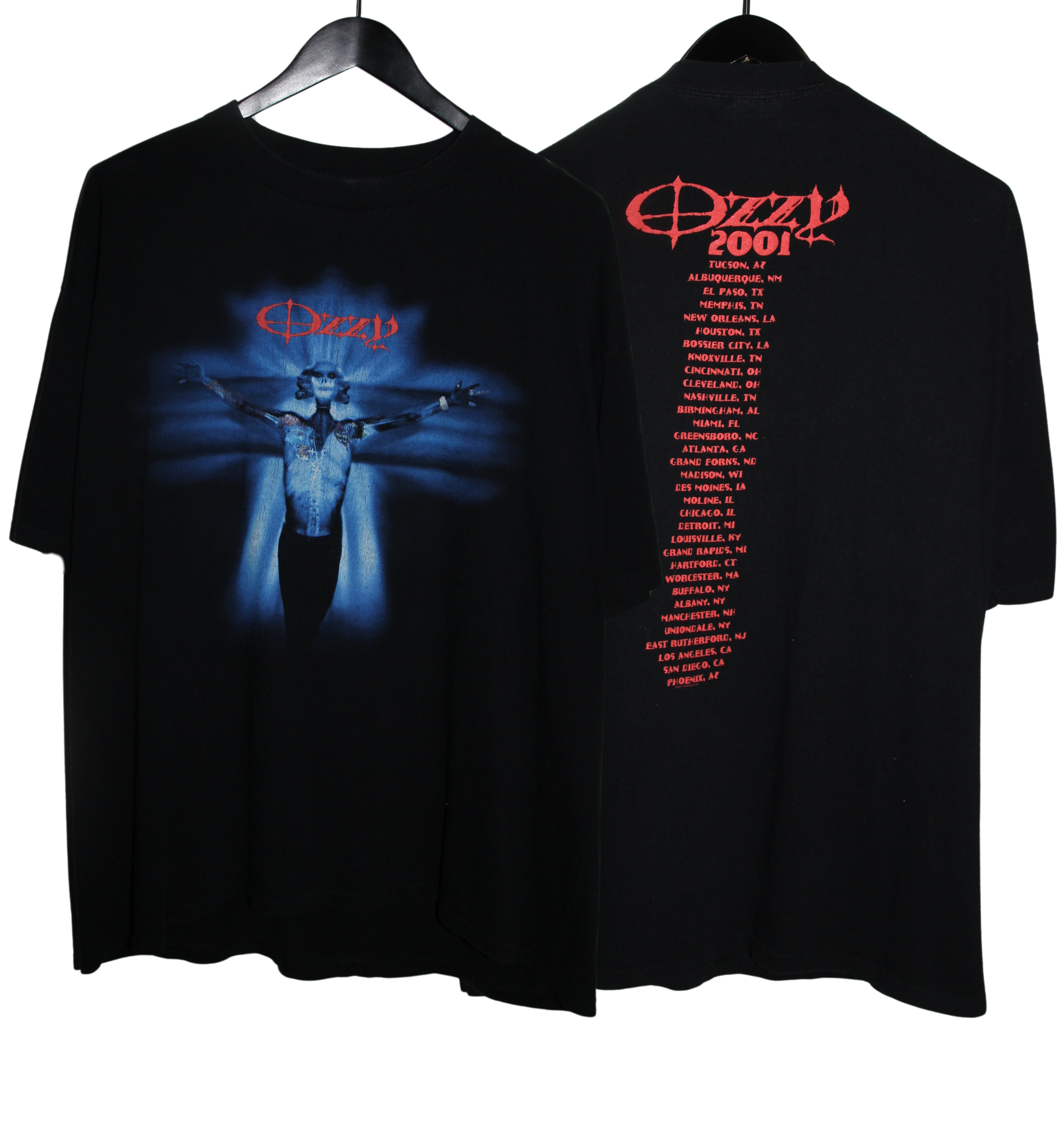 Ozzy Osbourne 2002 Crucifixion Shirt