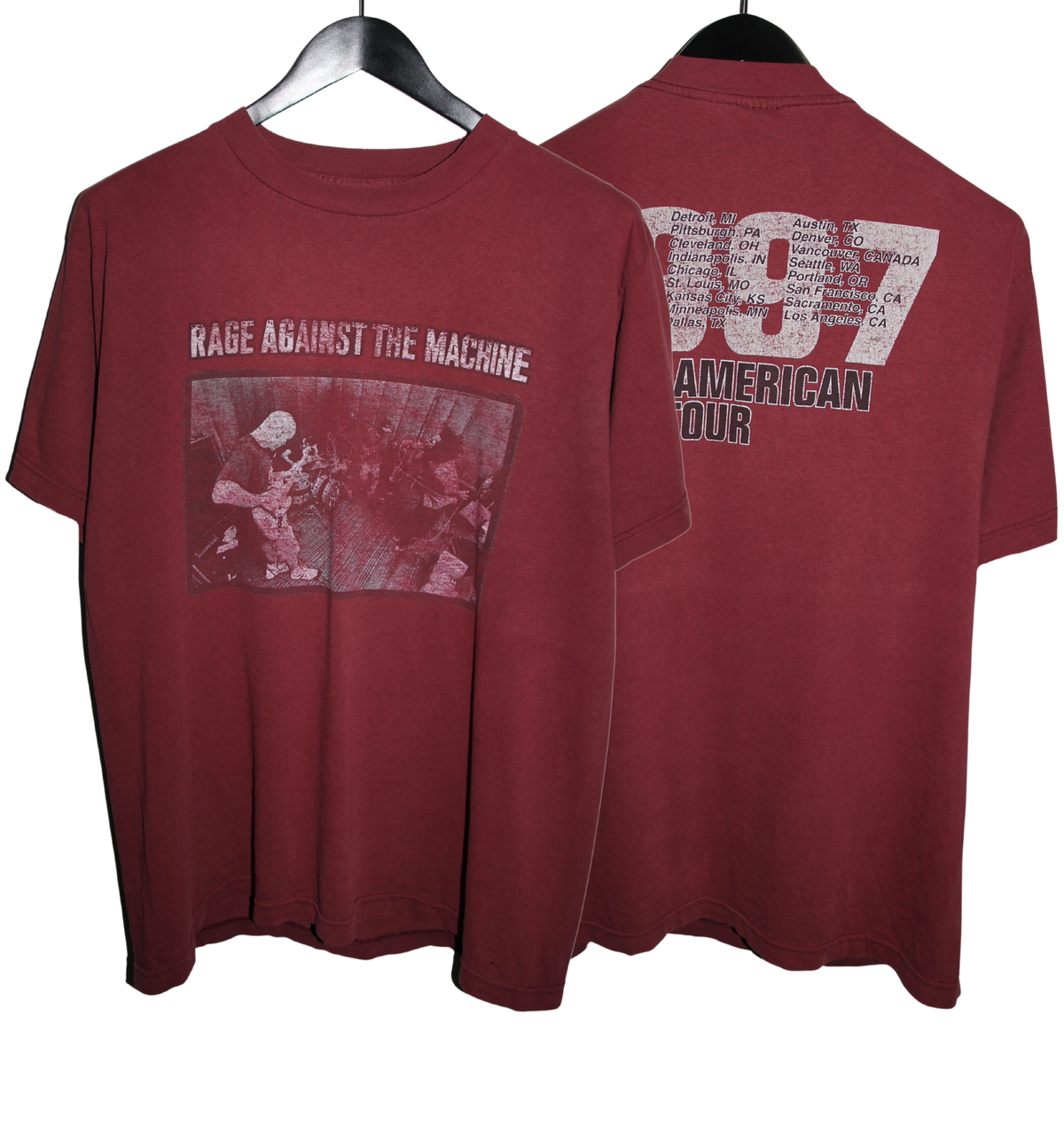 Rage Against The Machine 1997 Tour Shirt
