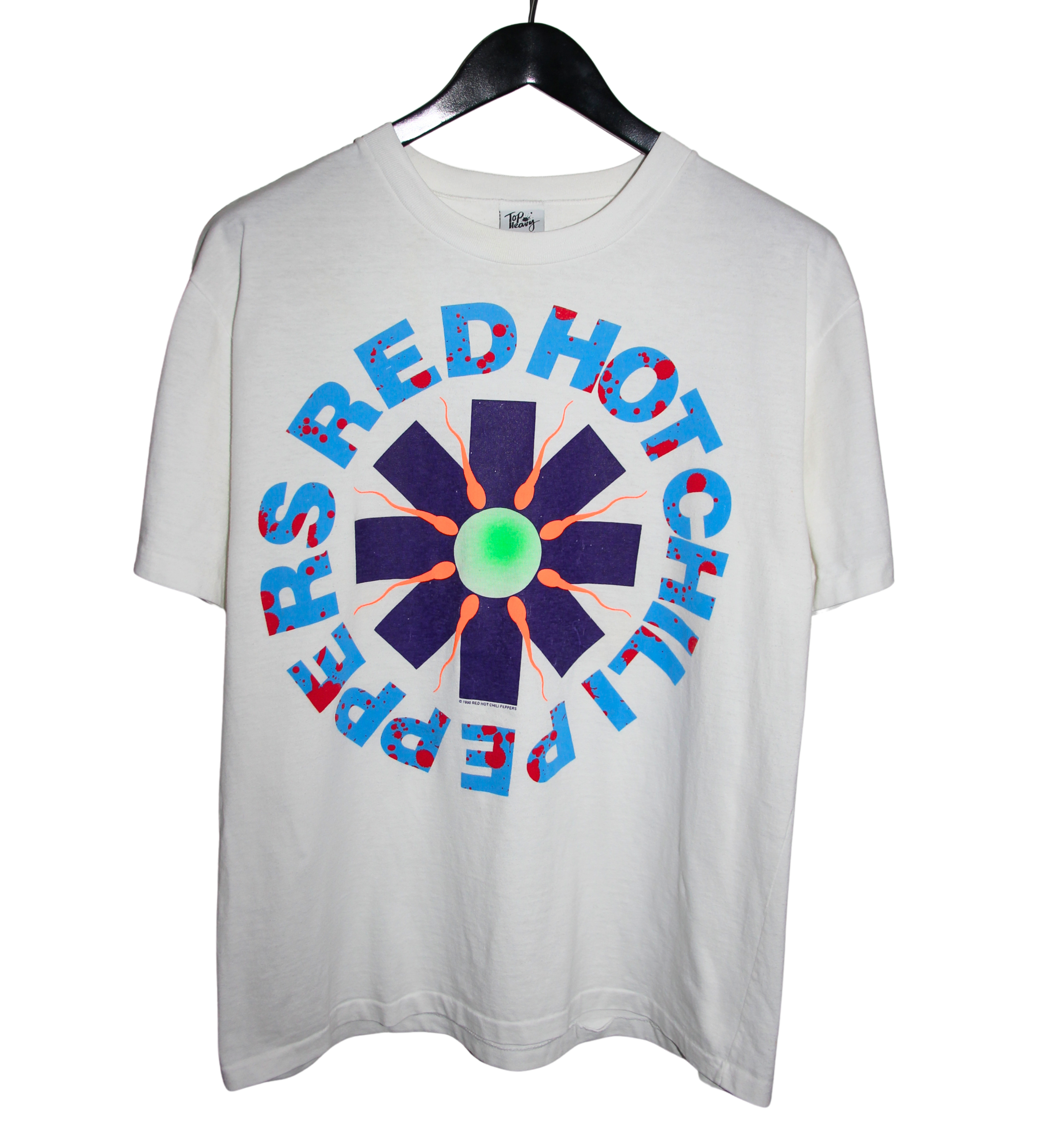 Red Hot Chili Peppers 1990 Sperm Shirt