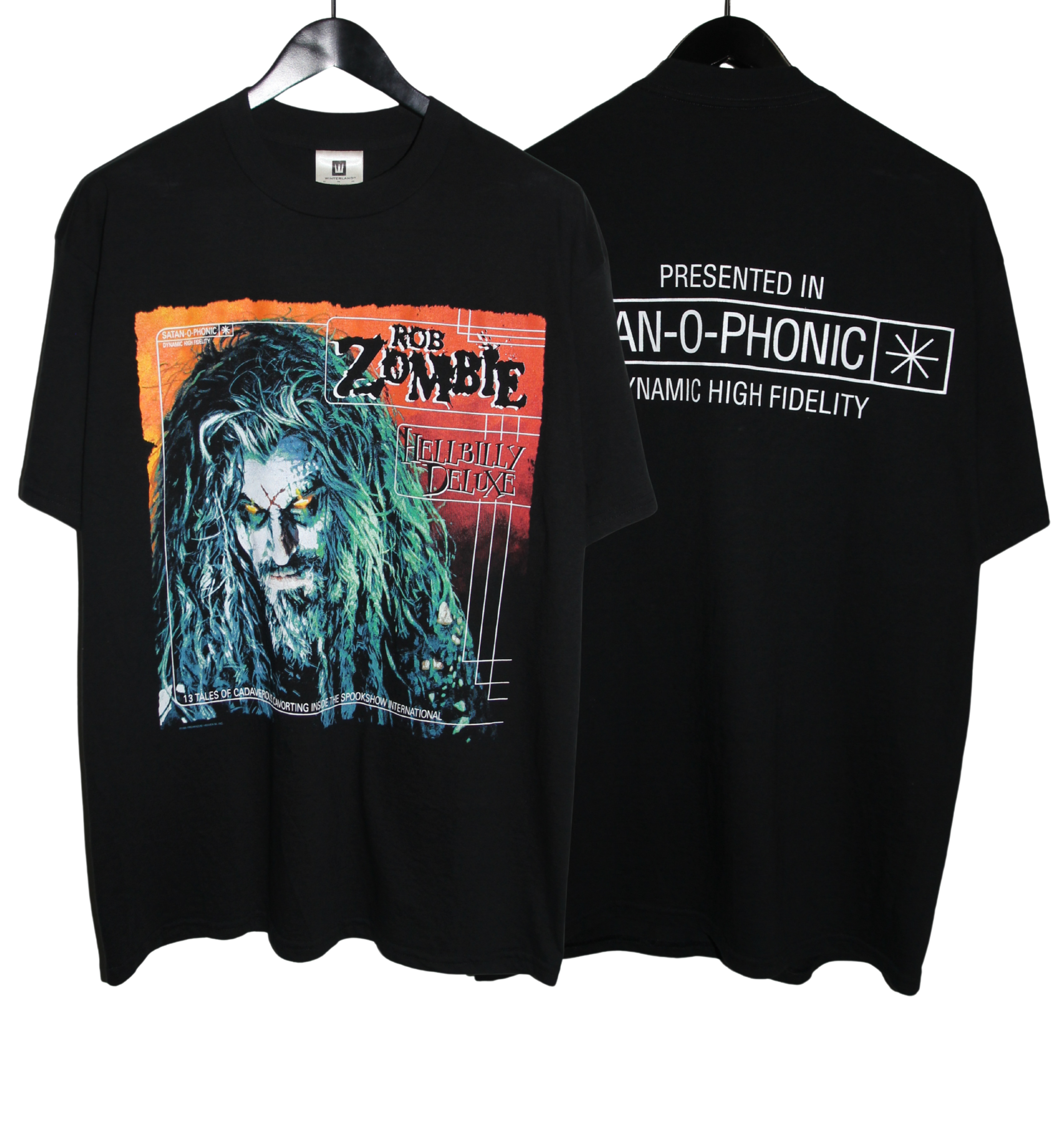 Rob Zombie 1998 Hellbilly Deluxe Album Shirt