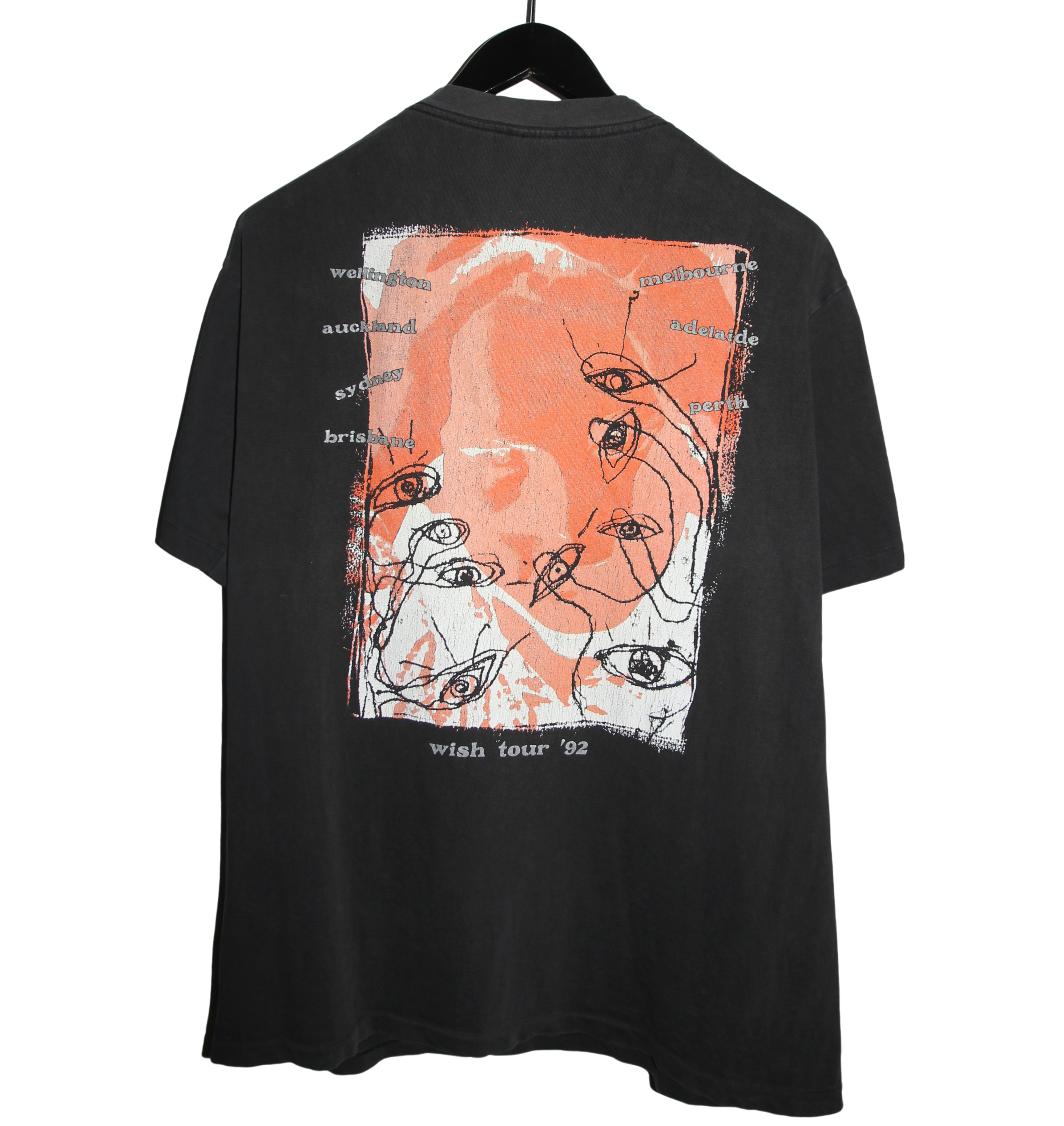 The Cure 1992 Wish Tour Shirt