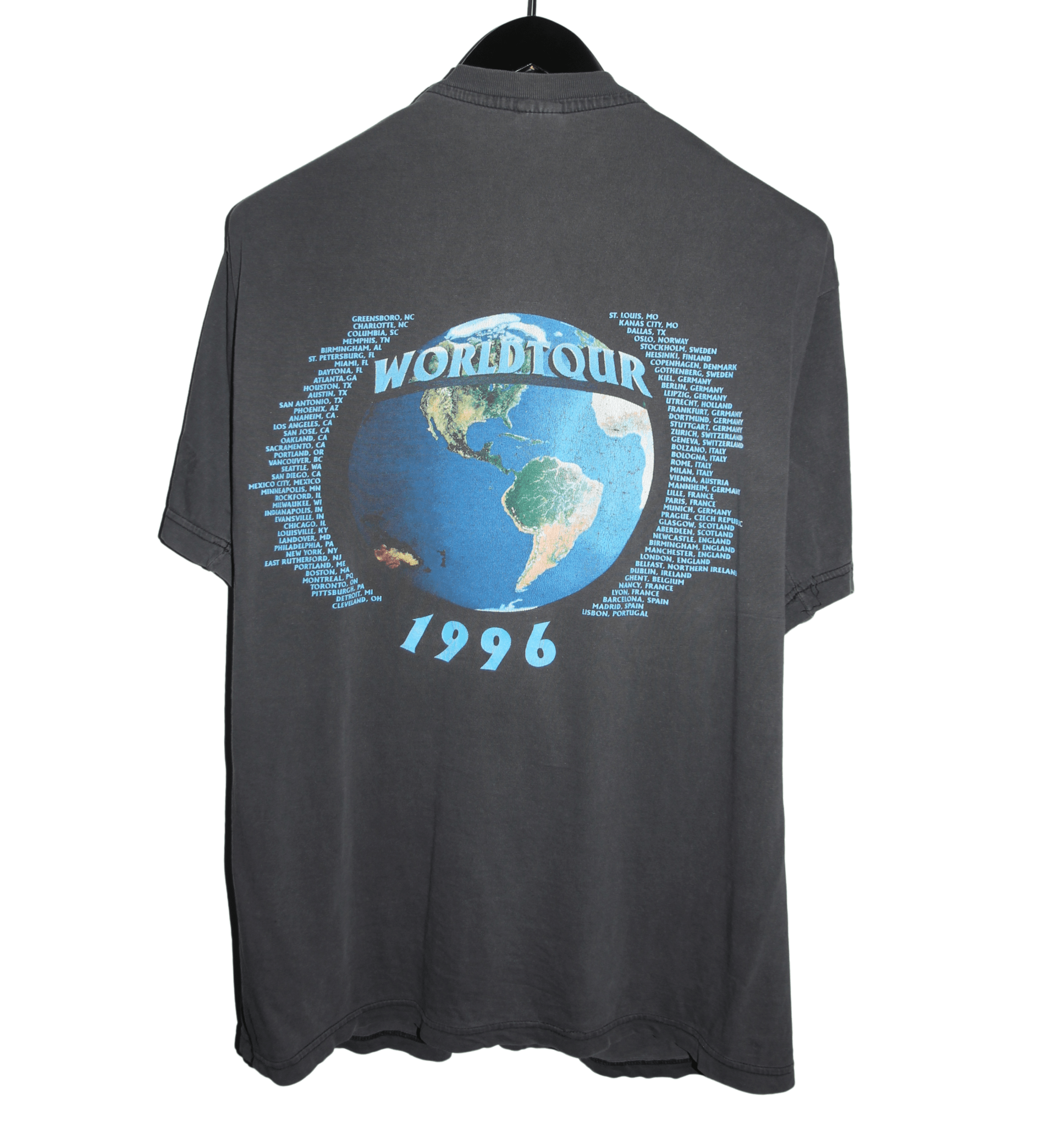 ACDC 1996 Ballbreaker Tour Shirt - Faded AU