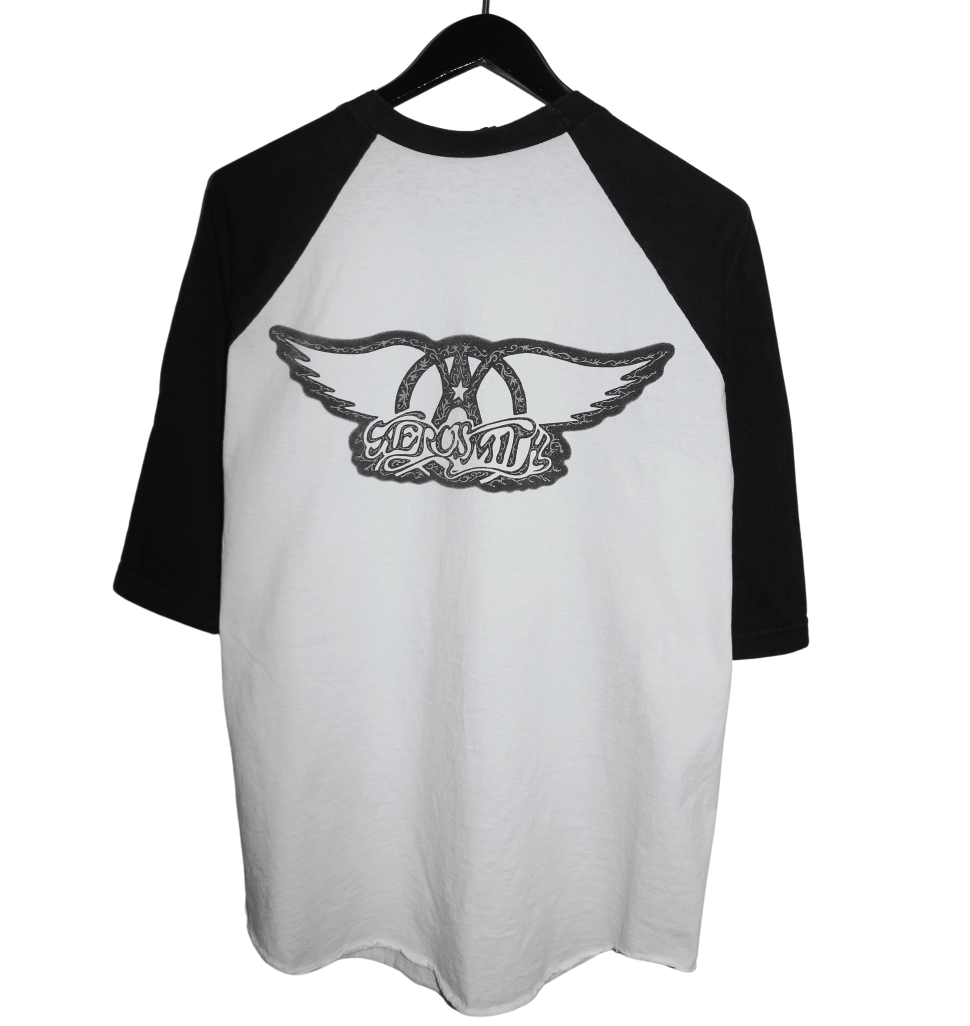 Aerosmith 1997 Aero Force One Raglan Shirt - Faded AU