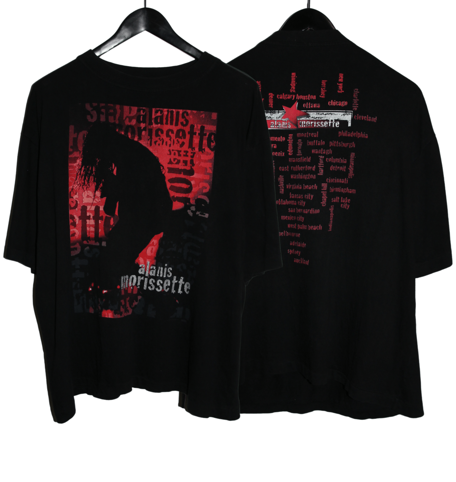 Alanis Morissette 1996 Tour Shirt - Faded AU