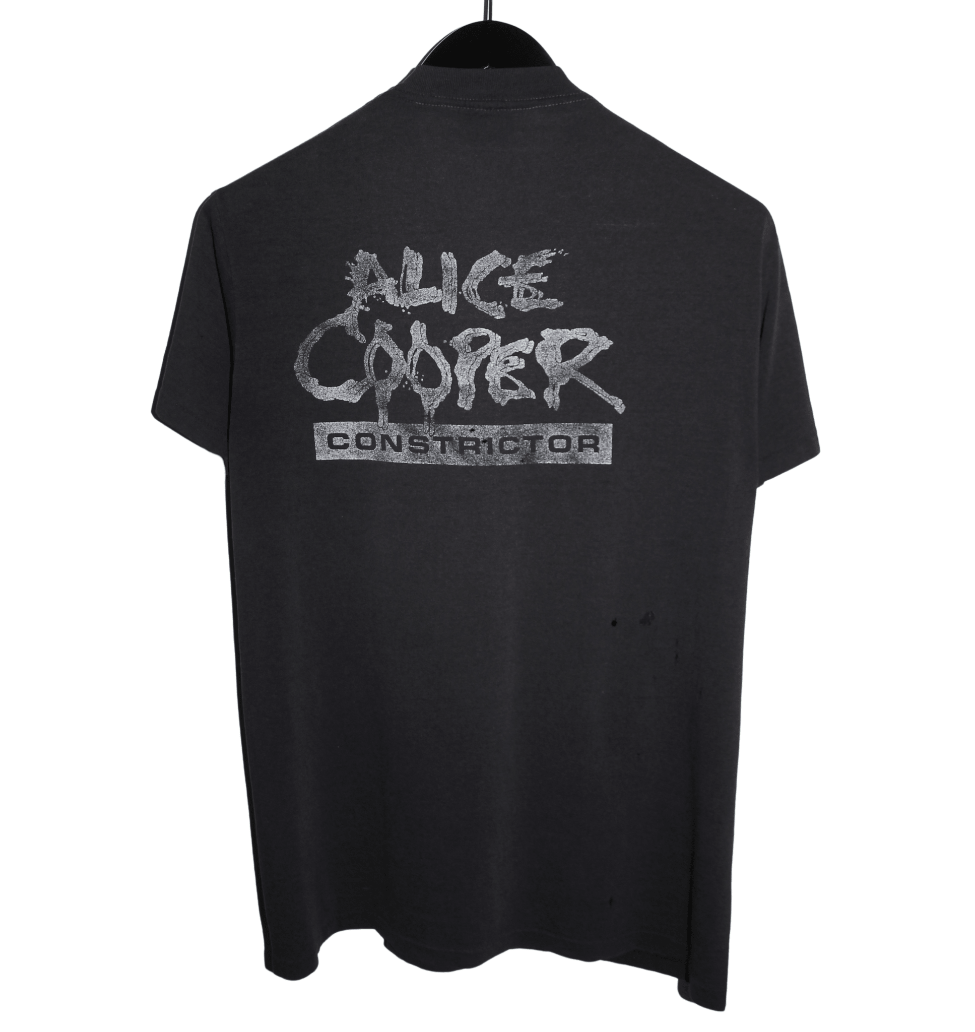Alice Cooper 1986 Constrictor Shirt - Faded AU
