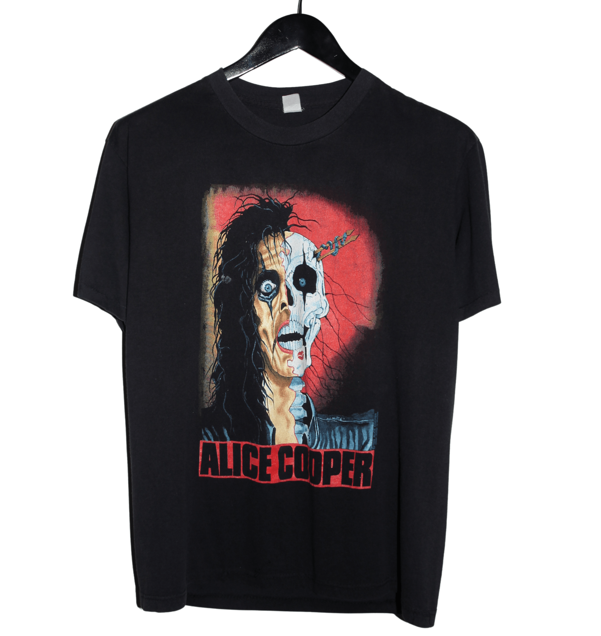 Alice Cooper 1989 Trash Tour Shirt - Faded AU