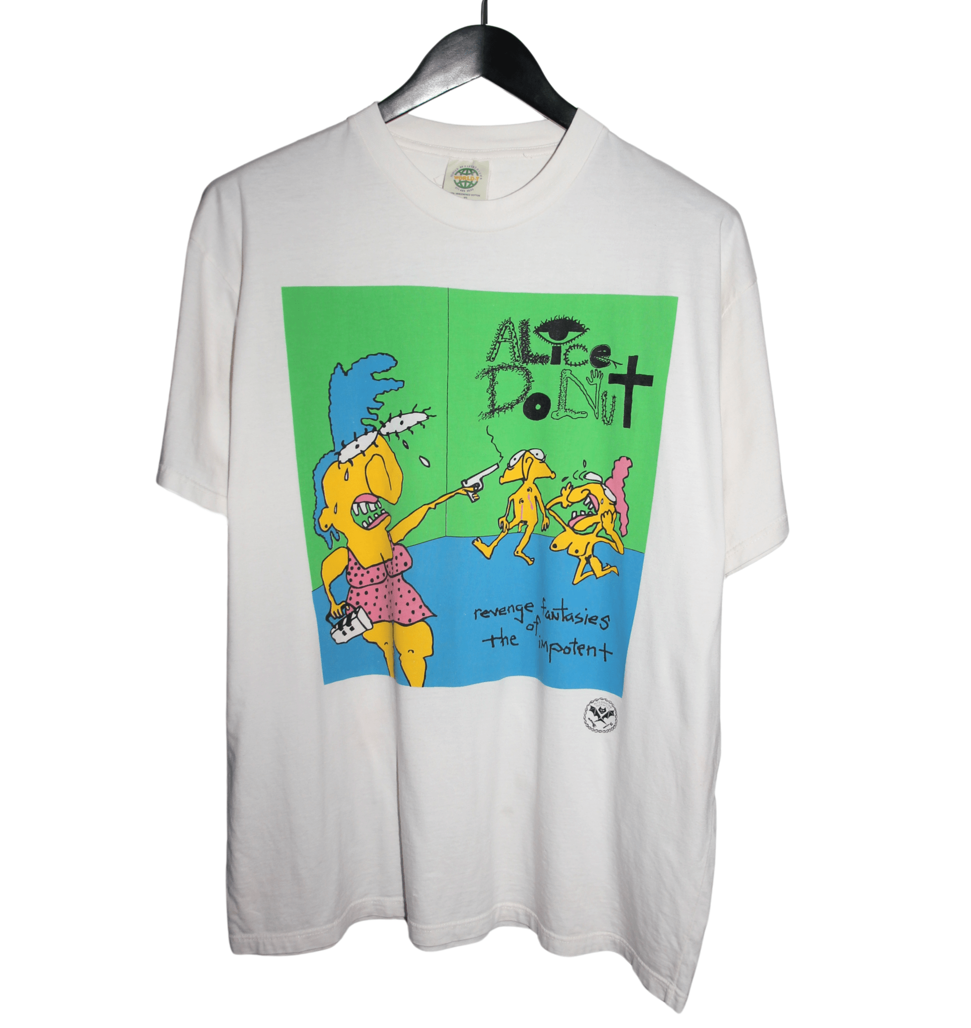 Alice Donut 1991 Revenge Fantasies Of The Impotent Shirt - Faded AU
