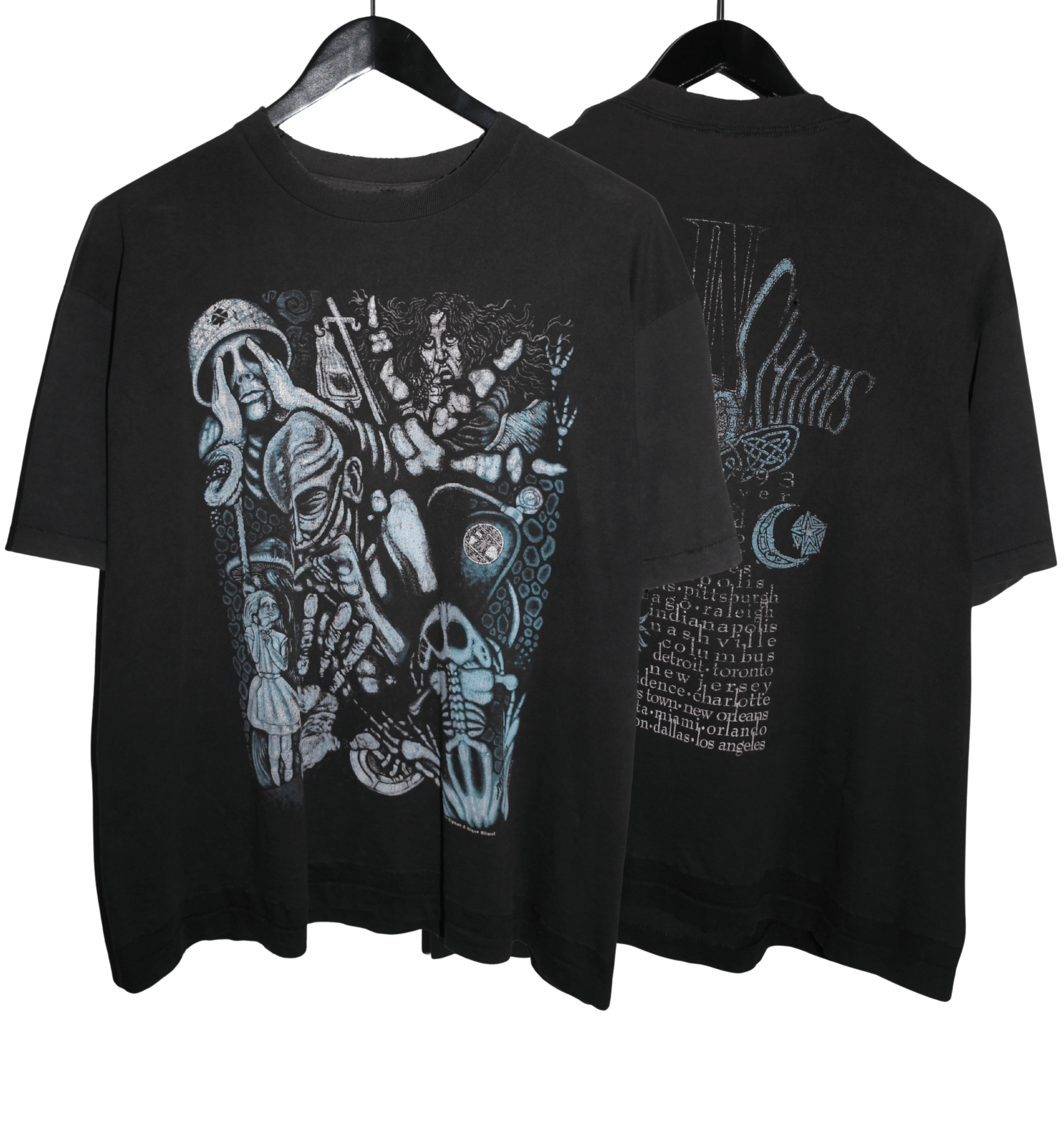 Alice In Chains 1993 Dirt Tour Shirt - Faded AU