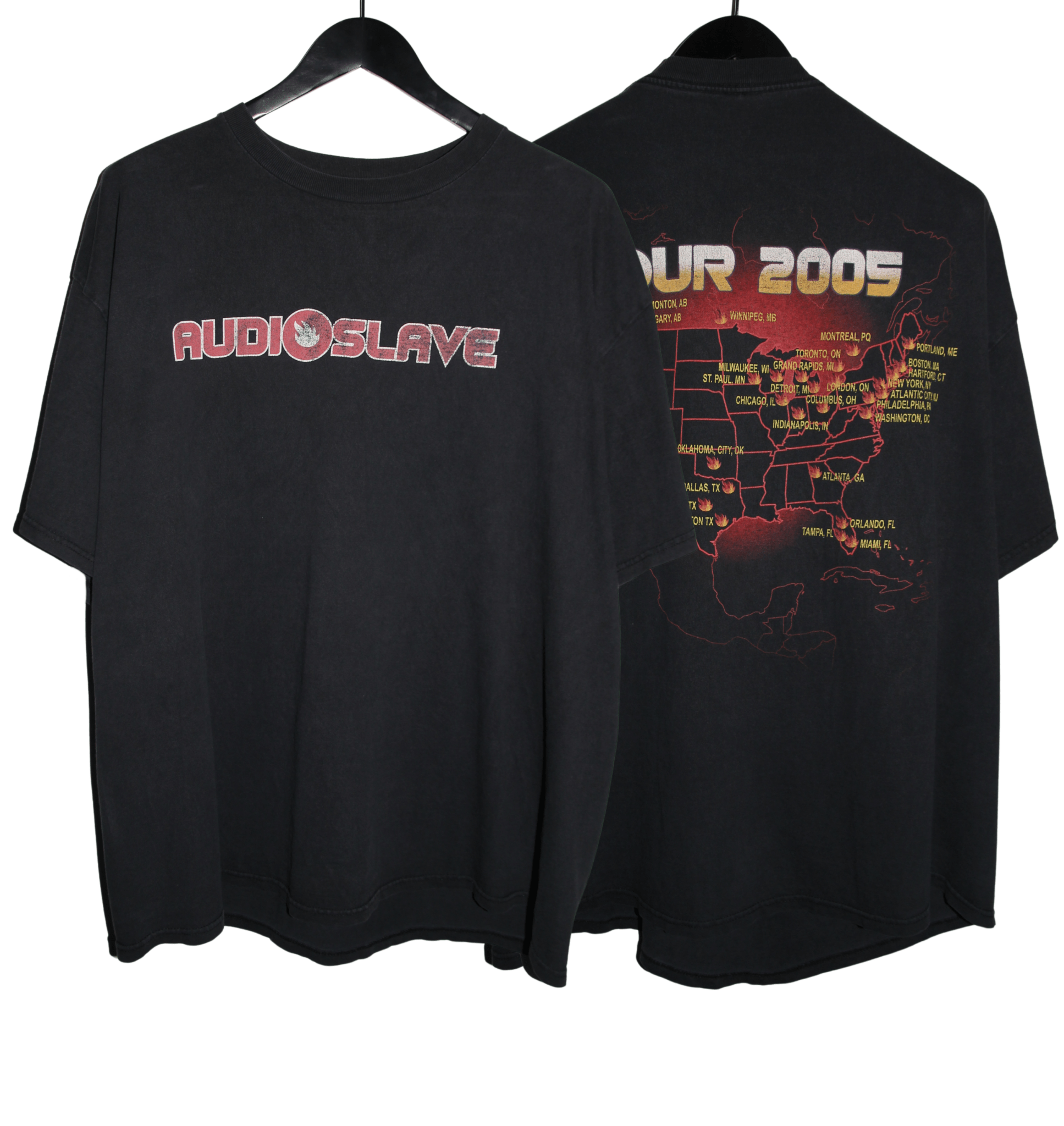 Audioslave 2005 Tour Shirt - Faded AU