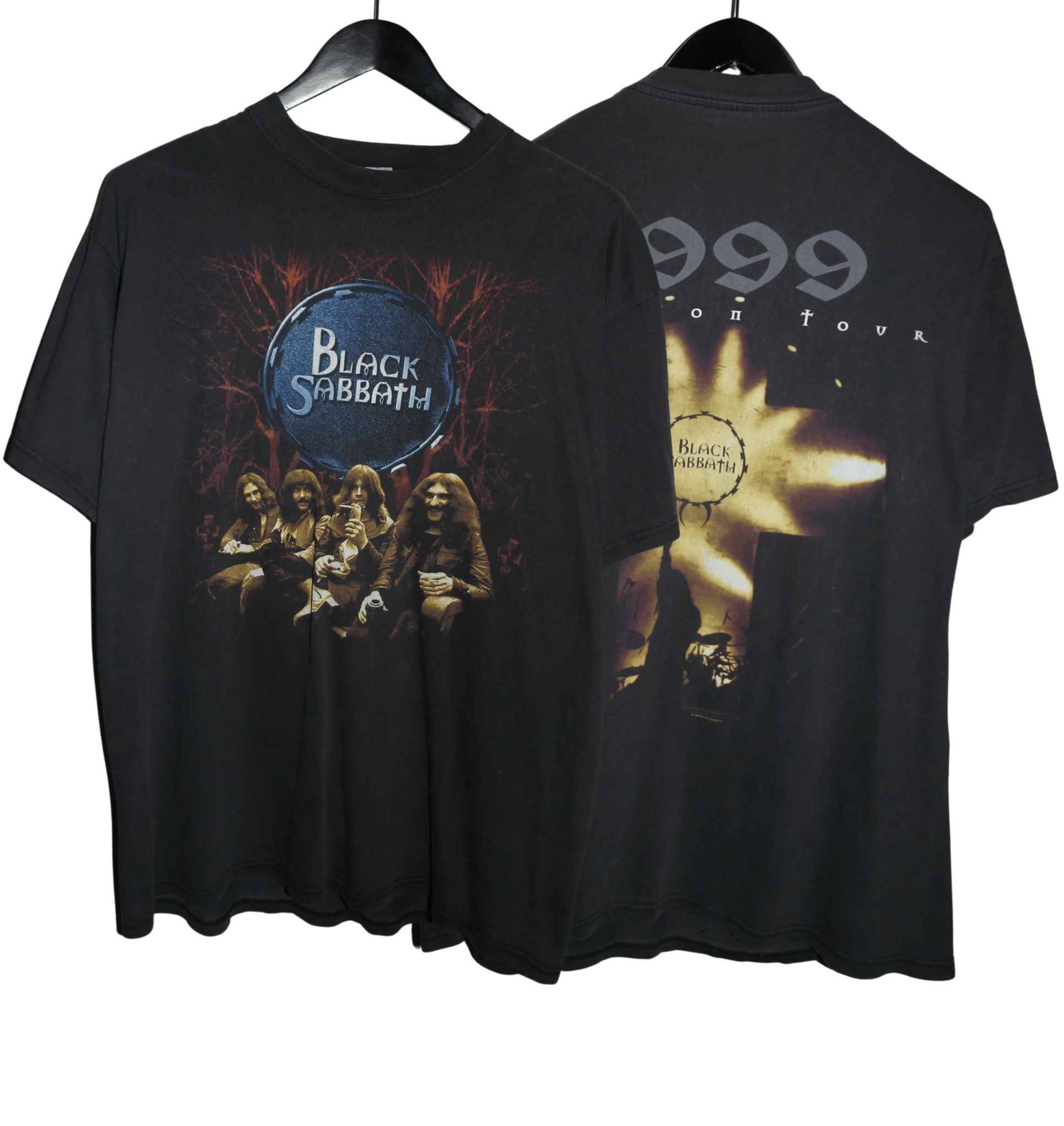 Black Sabbath 1999 Reunion Tour Shirt - Faded AU