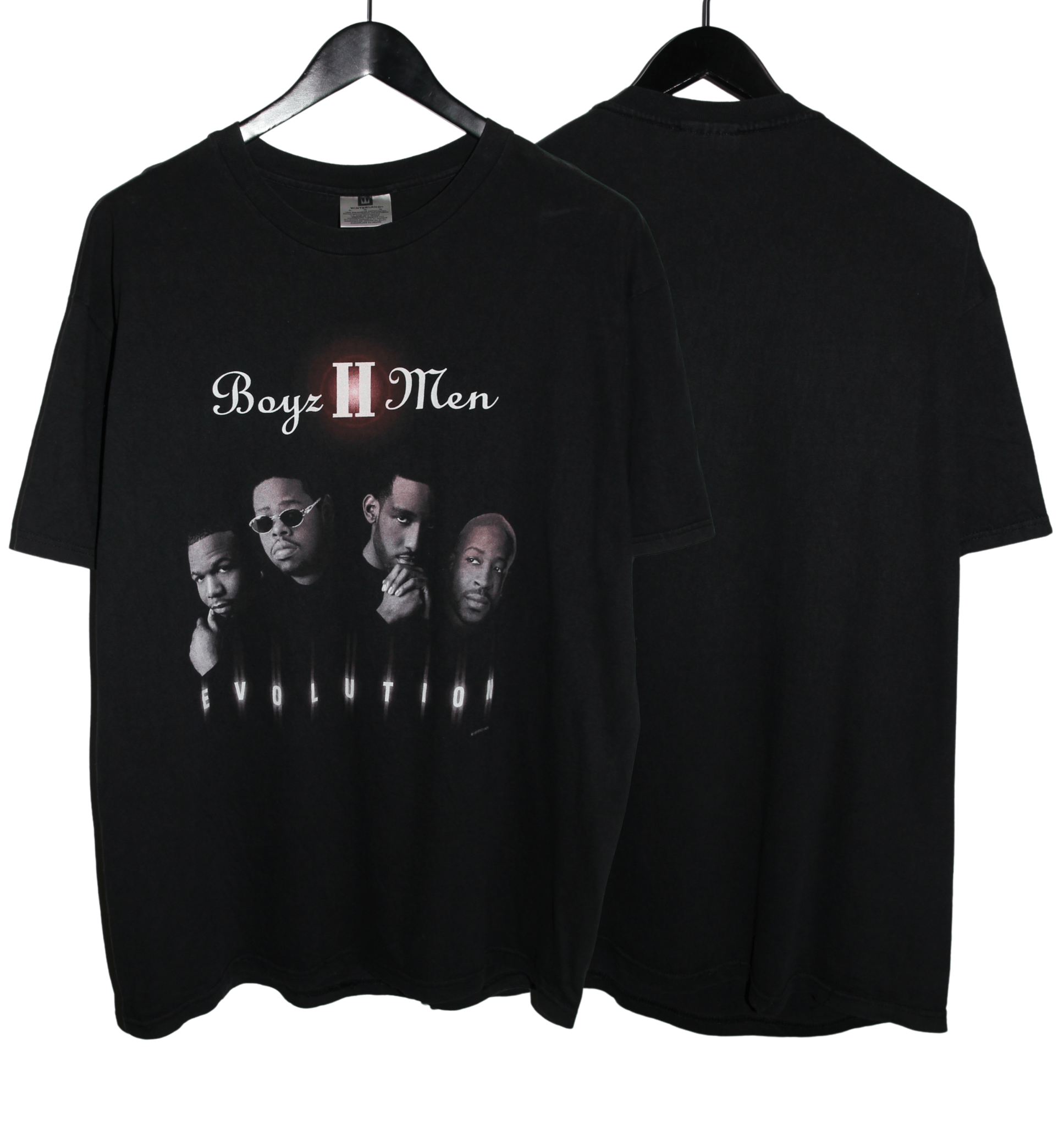 Boyz II Men 1997 Evolution Album Shirt - Faded AU