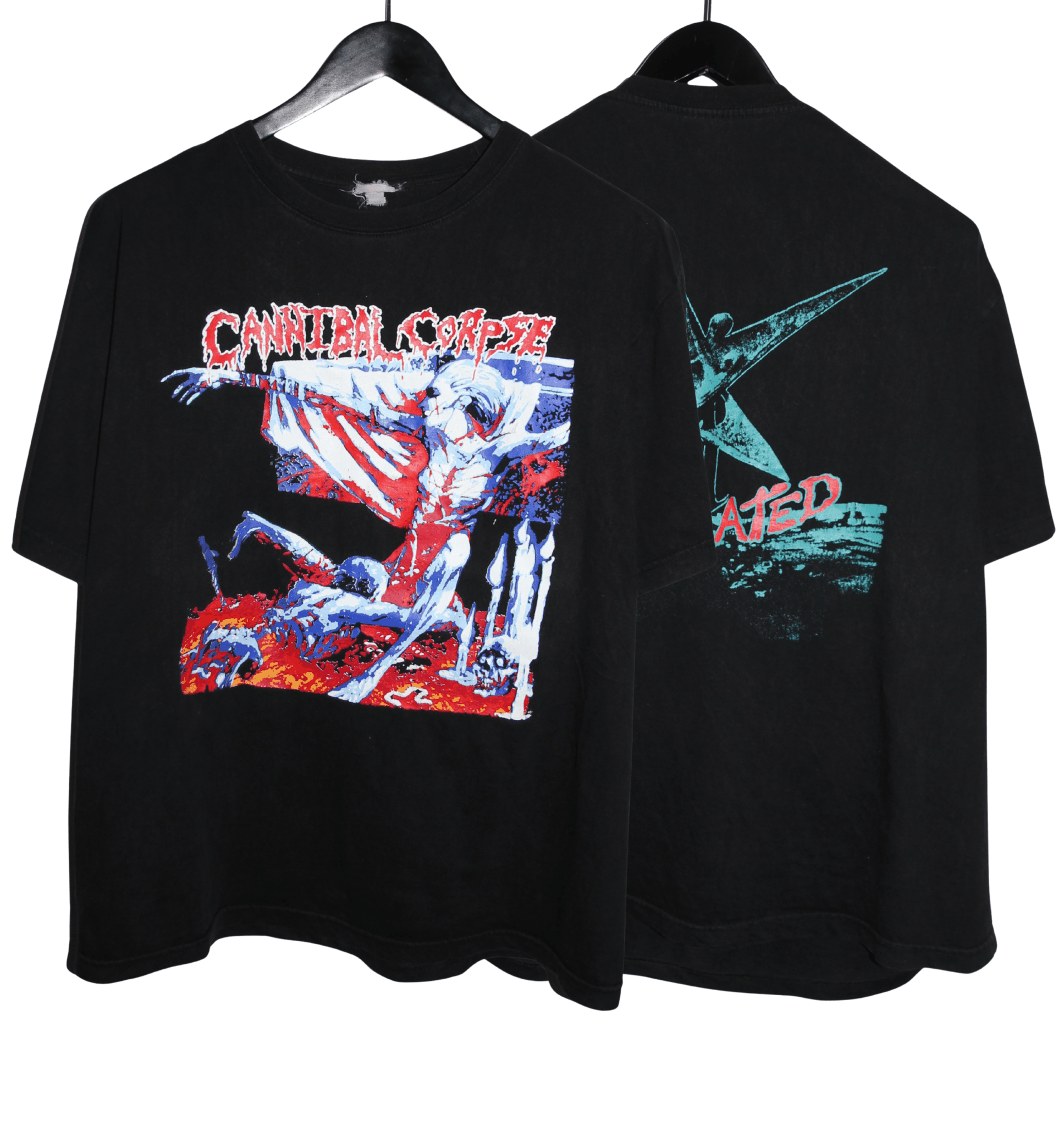 Cannibal Corpse 00's Tomb of the Mutilated Shirt - Faded AU