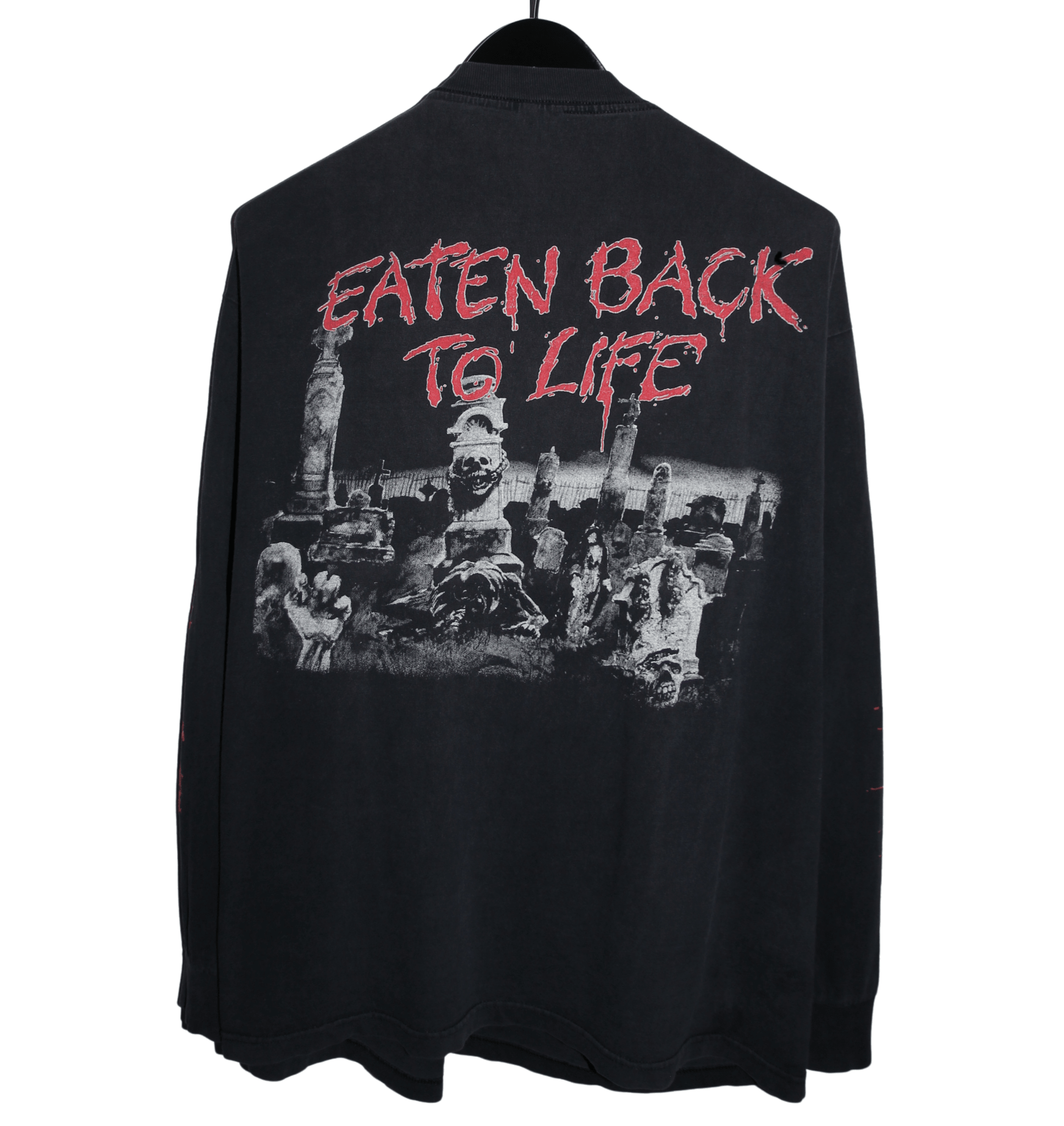 Cannibal Corpse 90's Eaten Back To Life Long Sleeve - Faded AU