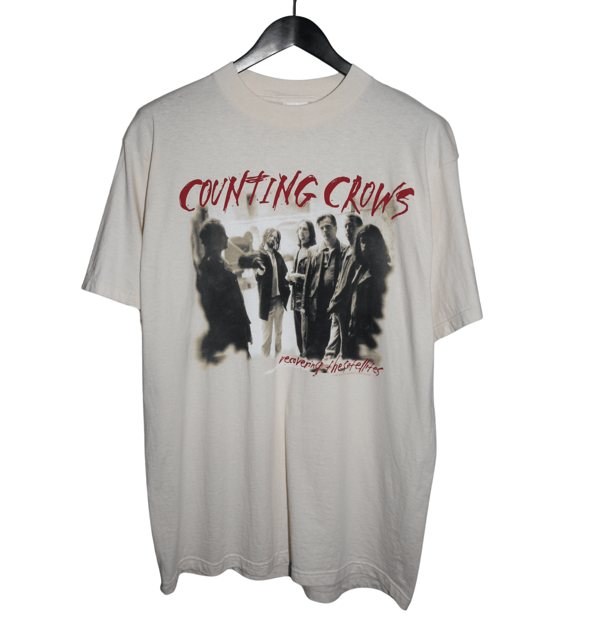 Counting Crows 1997 Recovering The Satellites Shirt - Faded AU
