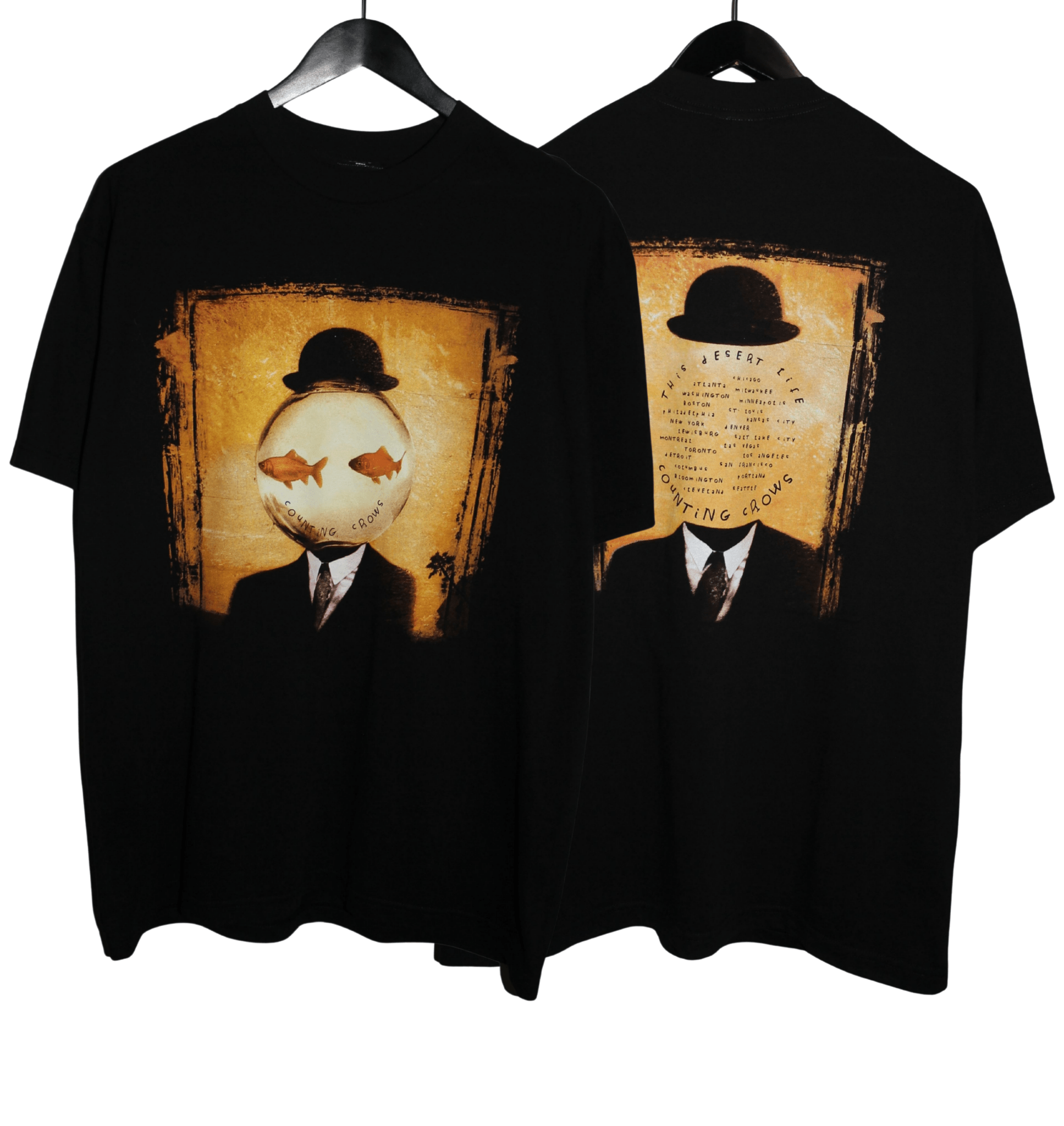 Counting Crows 1999 This Desert Life Album Shirt - Faded AU