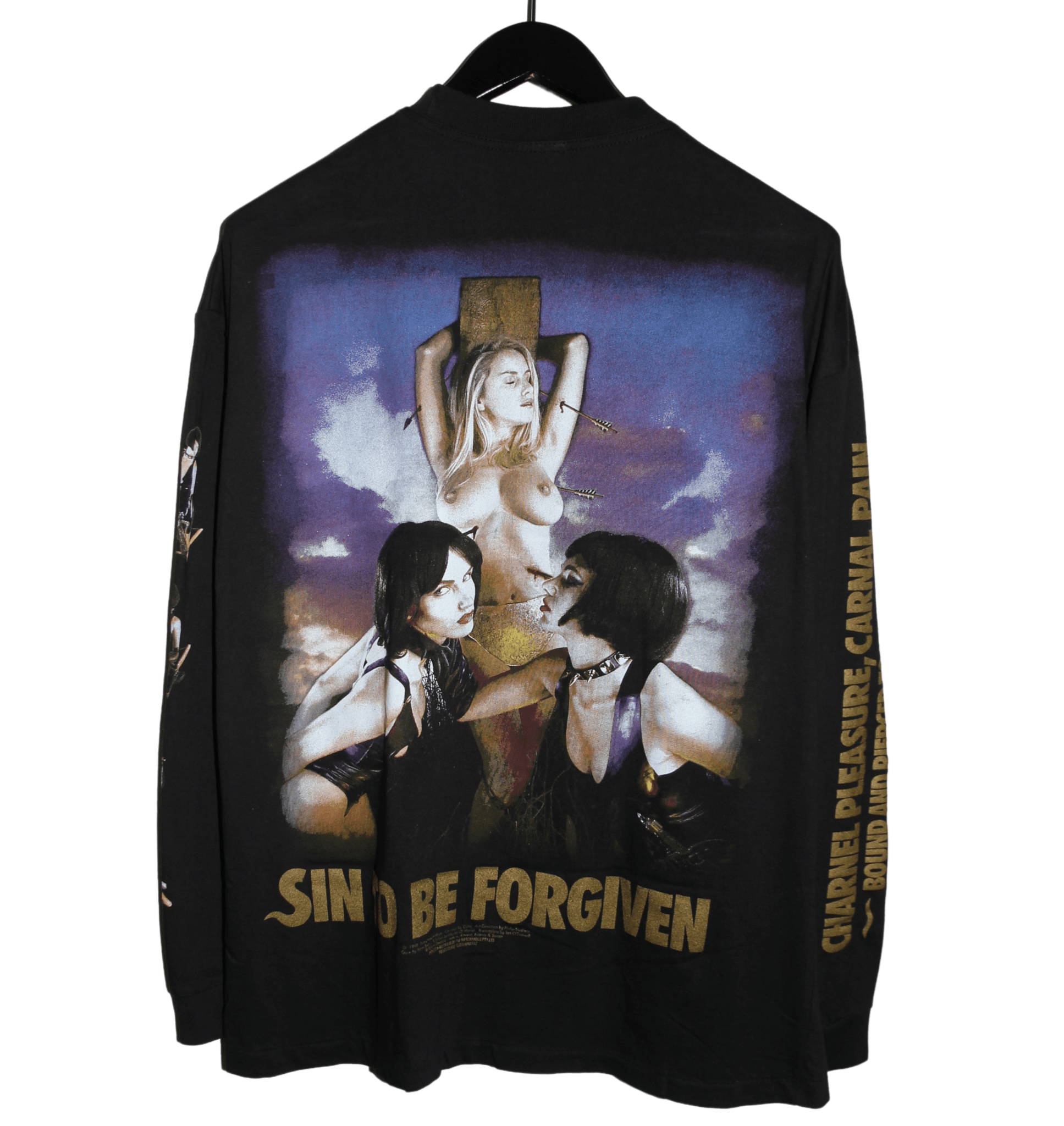 Cradle of Filth 1998 Sadomasochrist Long Sleeve - Faded AU