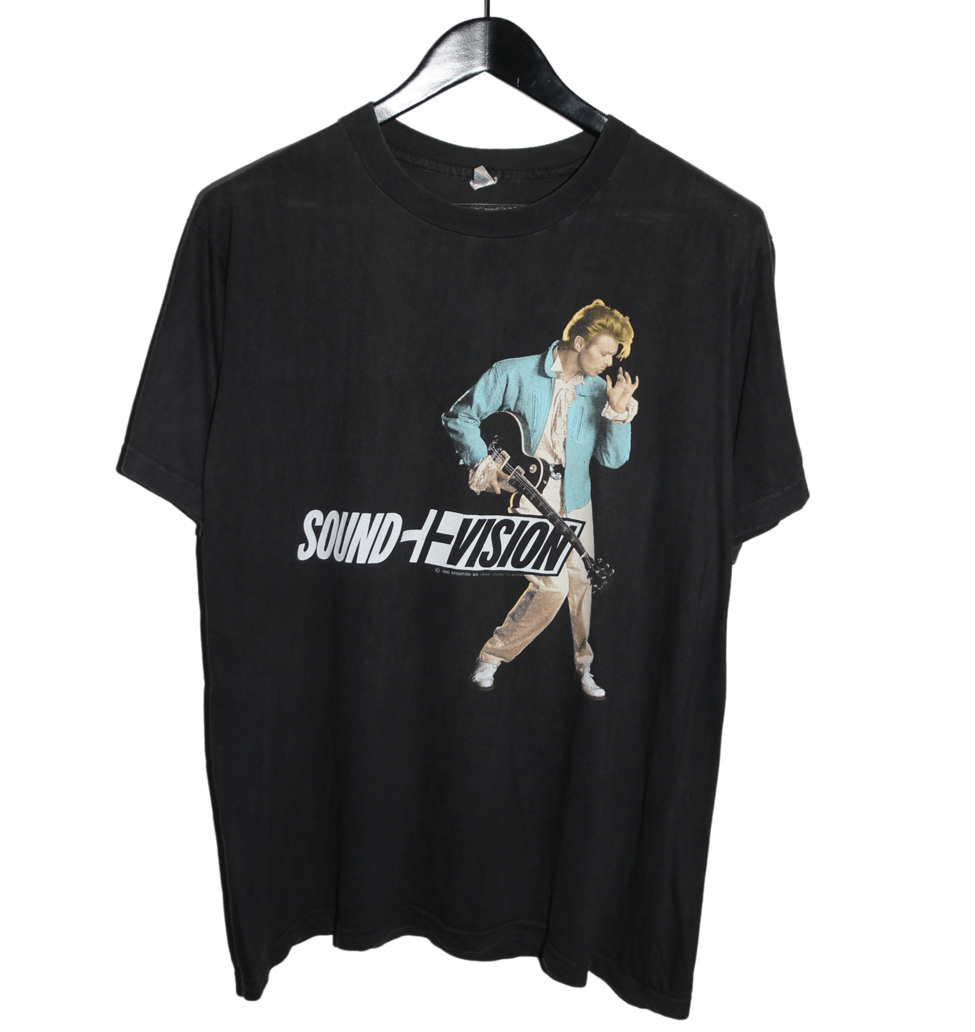 David Bowie 1990 Sound + Vision Tour Shirt - Faded AU