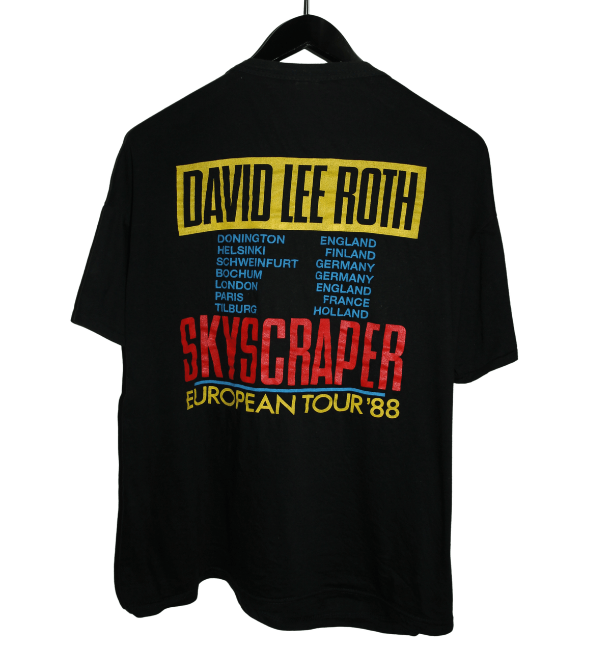 David Lee Roth 1988 Skyscraper Shirt - Faded AU