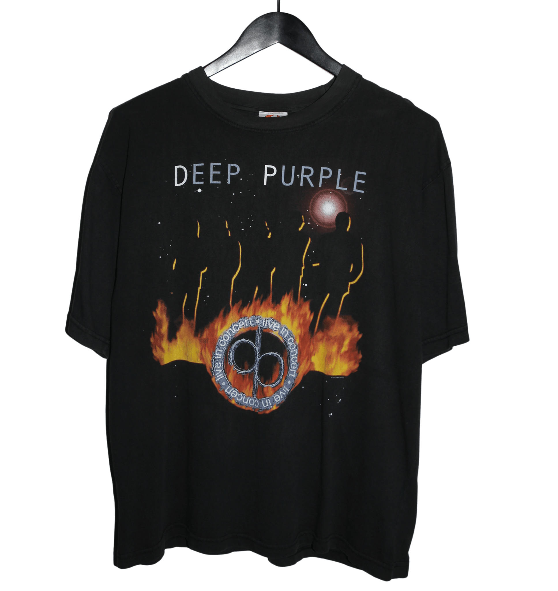 Deep Purple 2001 Live in Concert Shirt - Faded AU