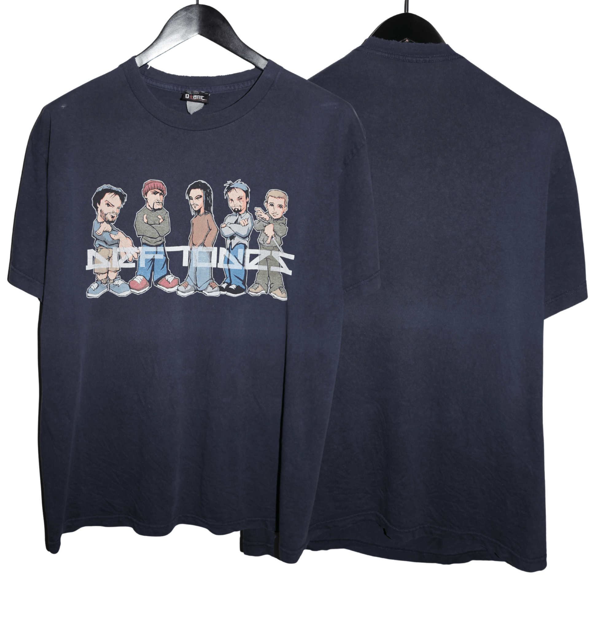 Deftones 2000 Cartoon Shirt - Faded AU