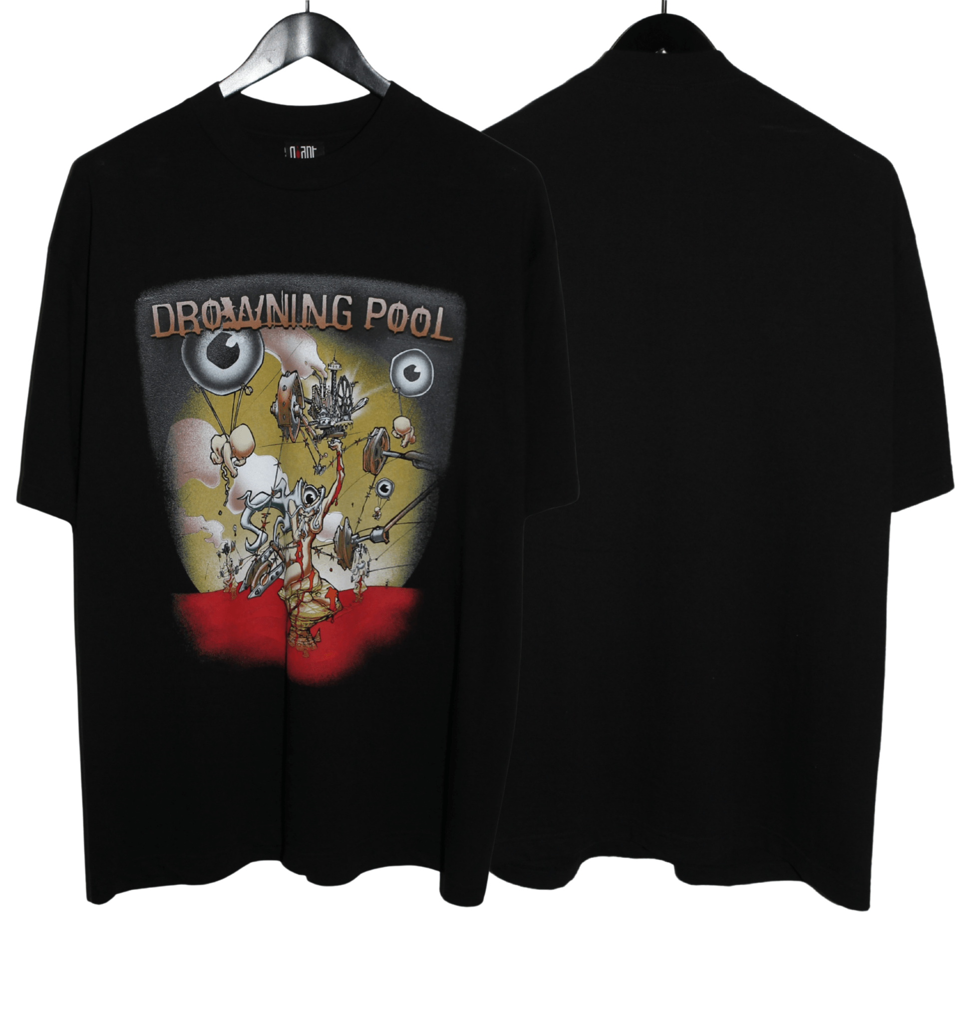 Drowning Pool 2001 Shirt - Faded AU