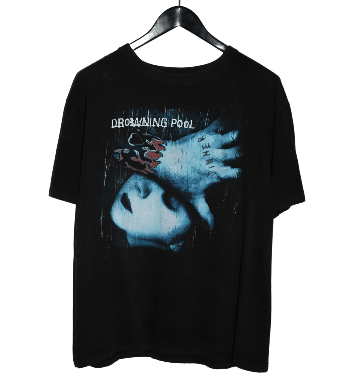 Drowning Pool 2001 Sinner Tour Shirt - Faded AU