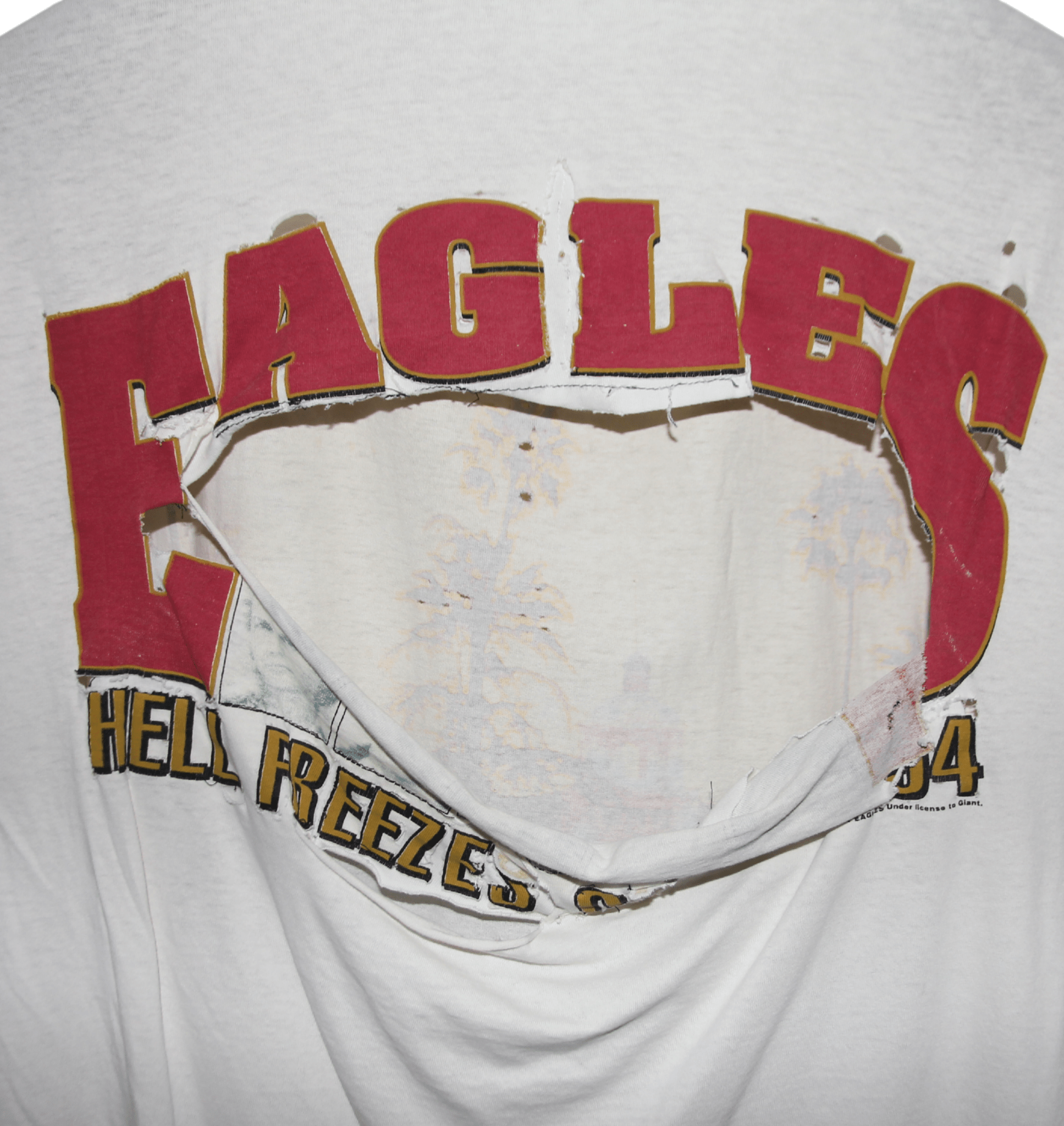 Eagles 1994 Hell Freezes Over Album Shirt - Faded AU