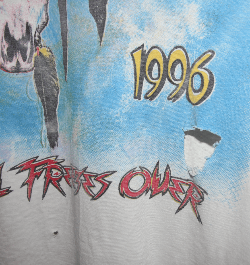 Eagles 1996 Hell Freezes Over Tour Shirt - Faded AU