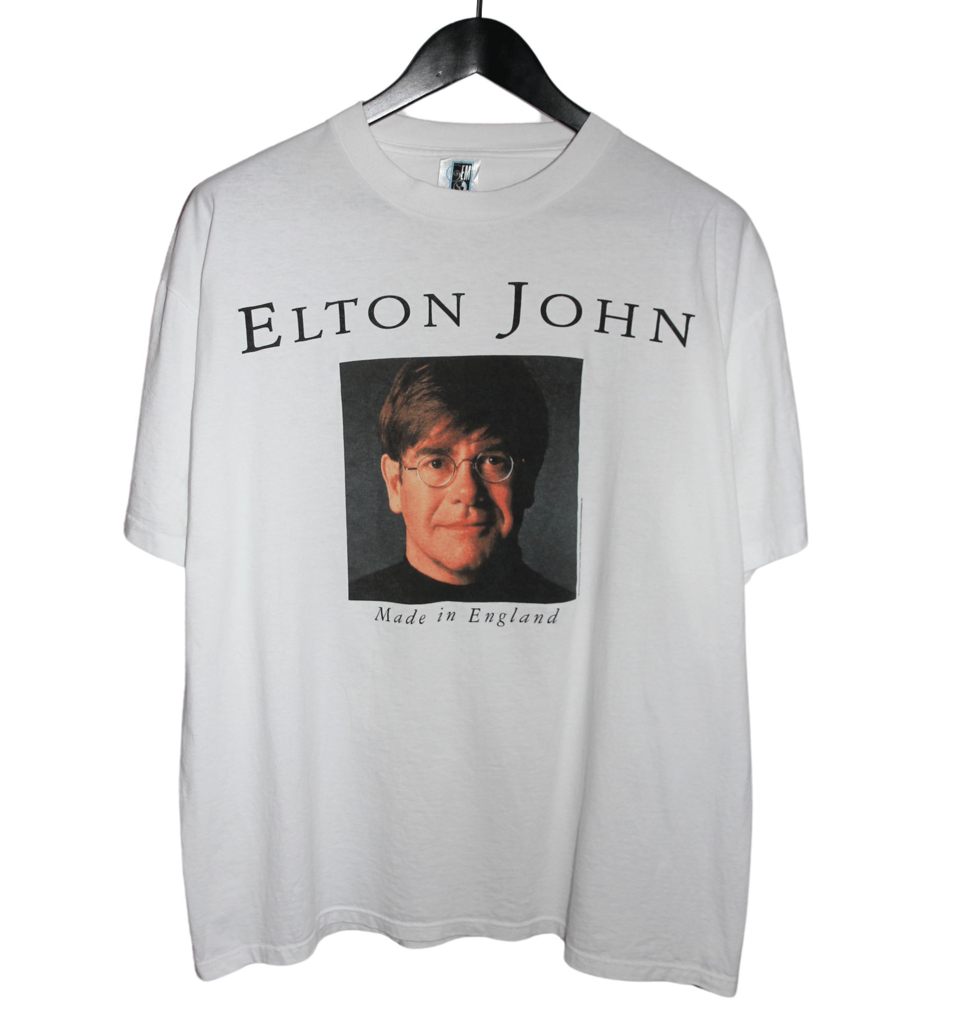 Elton John 1995 Made In England Tour Shirt - Faded AU