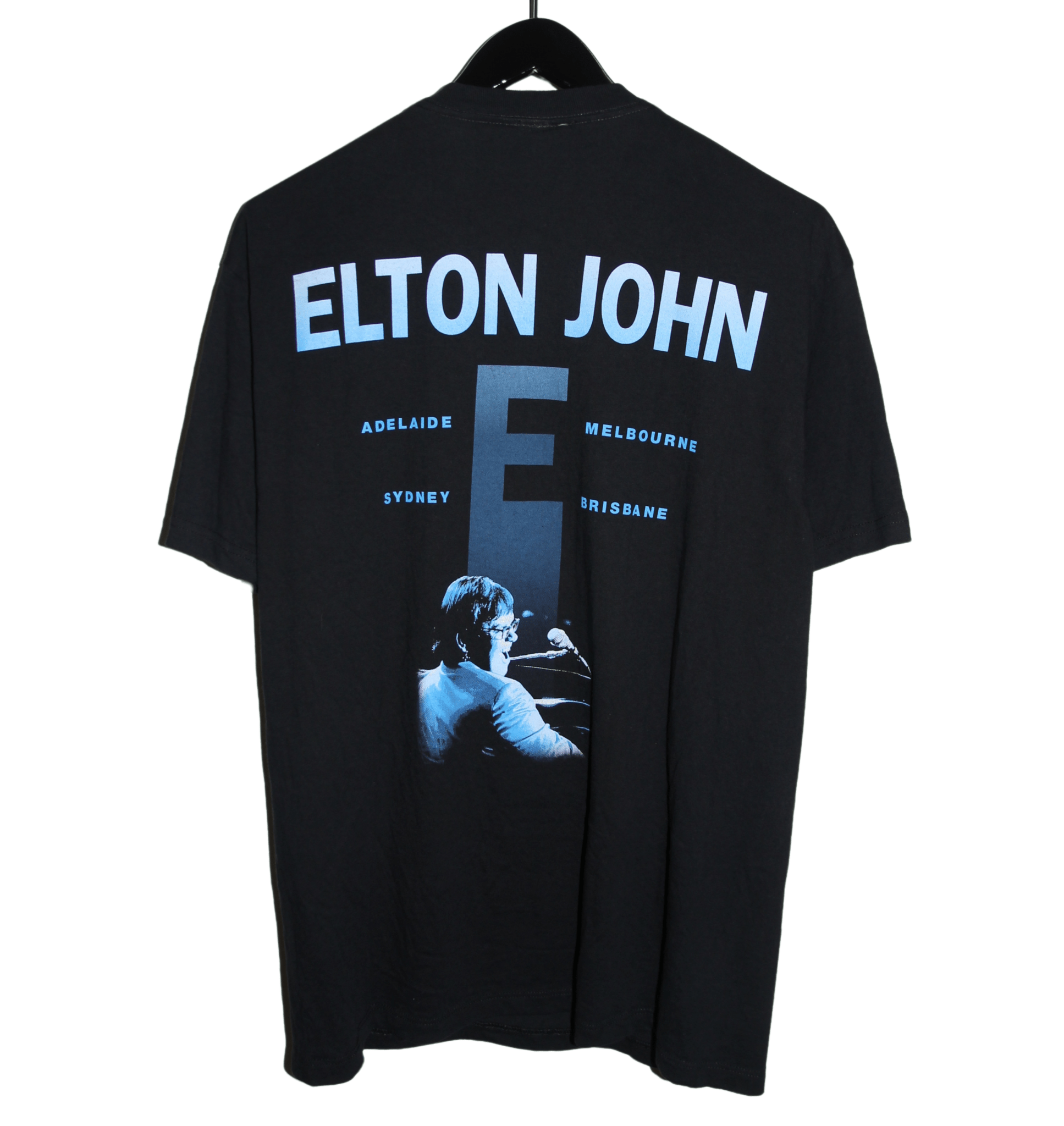 Elton John 1997 The Big Picture Tour Shirt - Faded AU