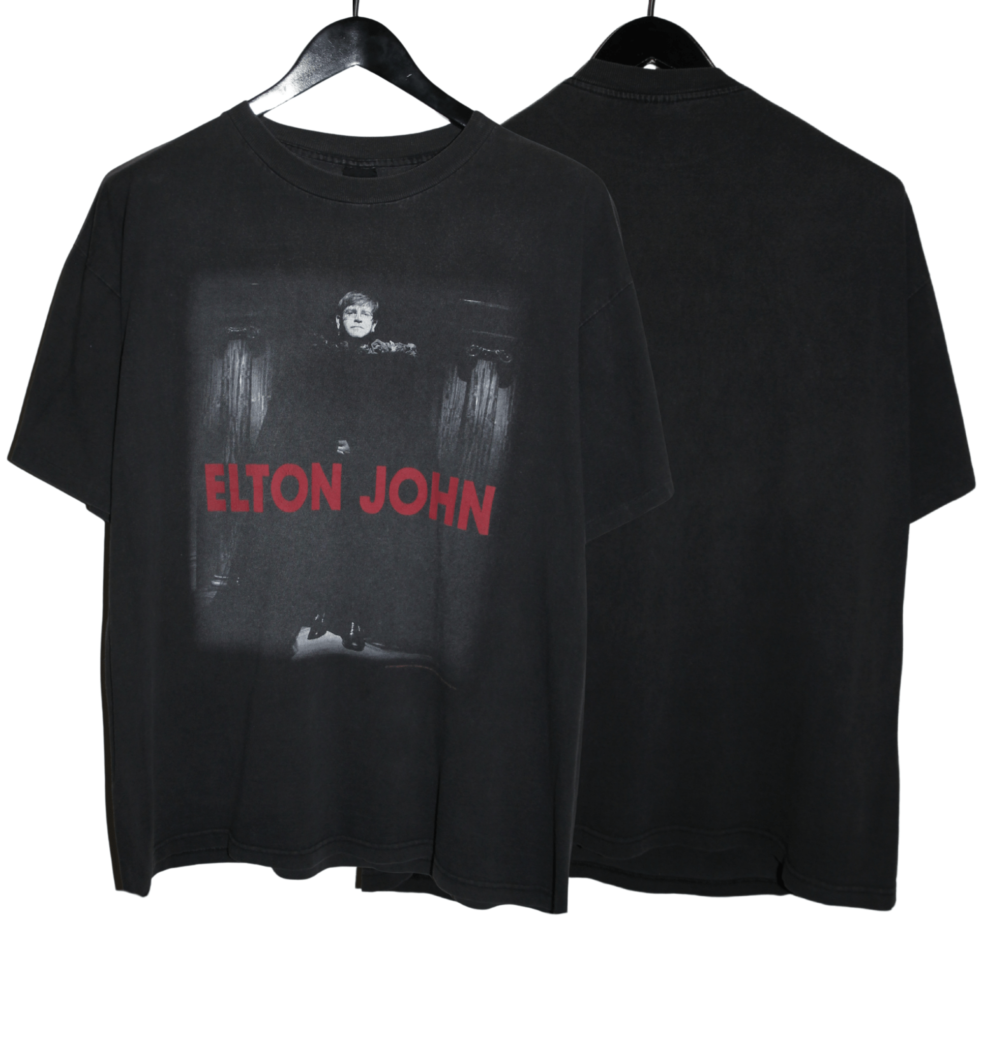 Elton John 1997 The Big Picture Tour Shirt - Faded AU