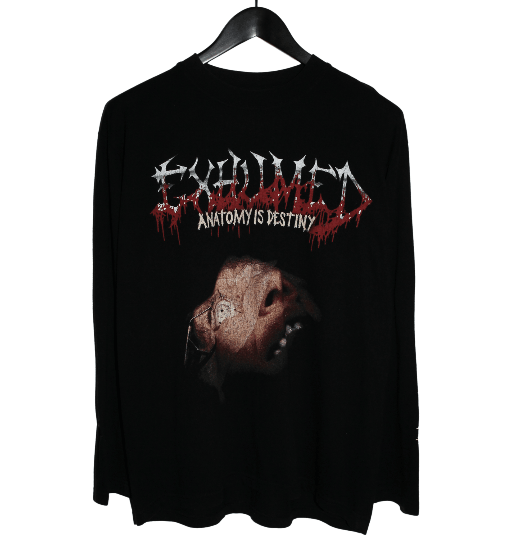 Exhumed 2004 Anatomy is Destiny Tour Long Sleeve - Faded AU