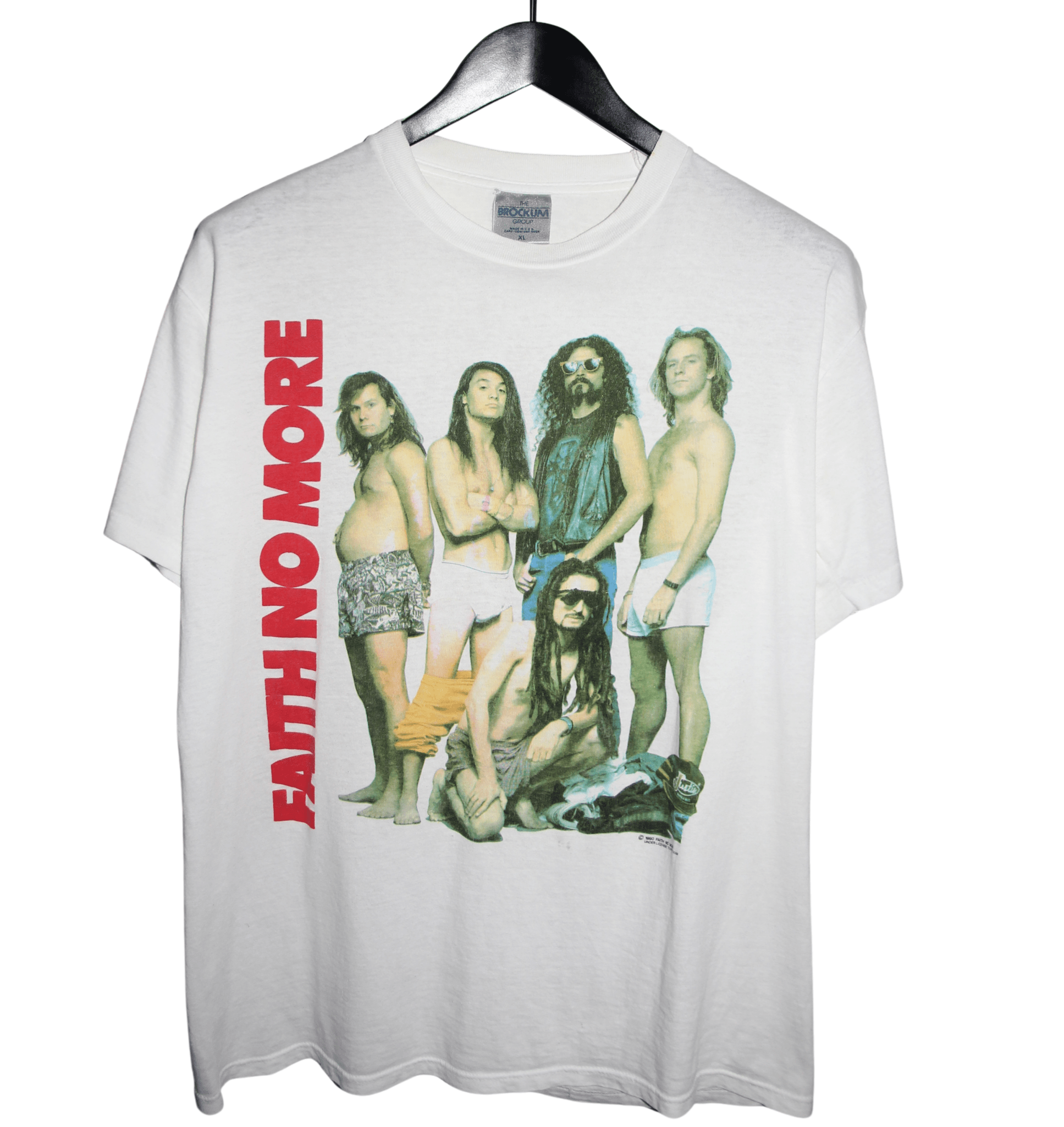 Faith No More 1990 You Fat Bastards Shirt - Faded AU