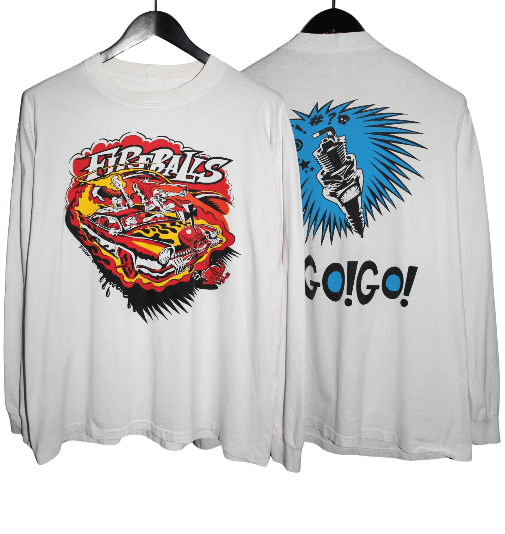 Fireballs 1995 Go Go Go Long Sleeve - Faded AU