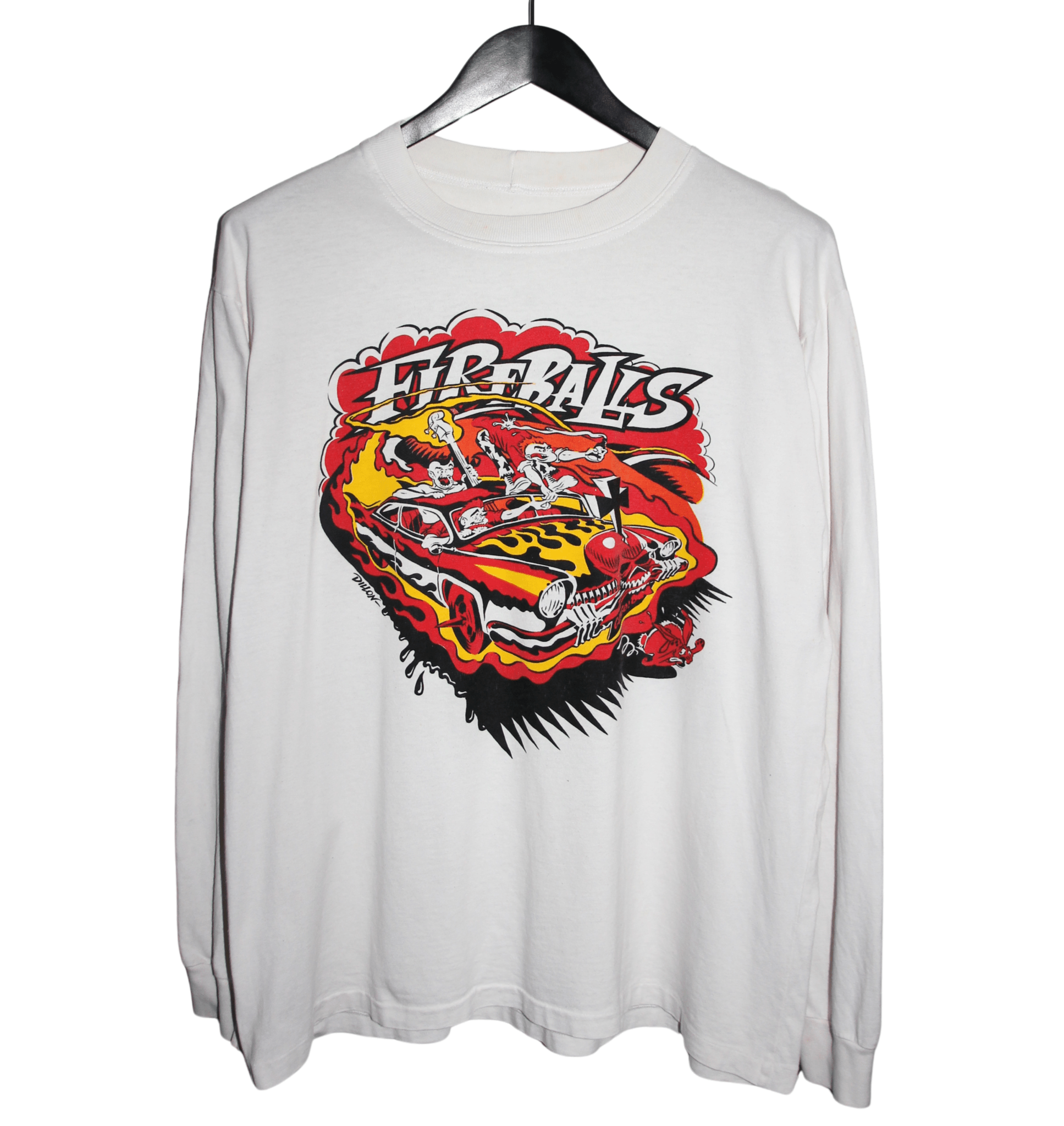 Fireballs 1995 Go Go Go Long Sleeve - Faded AU