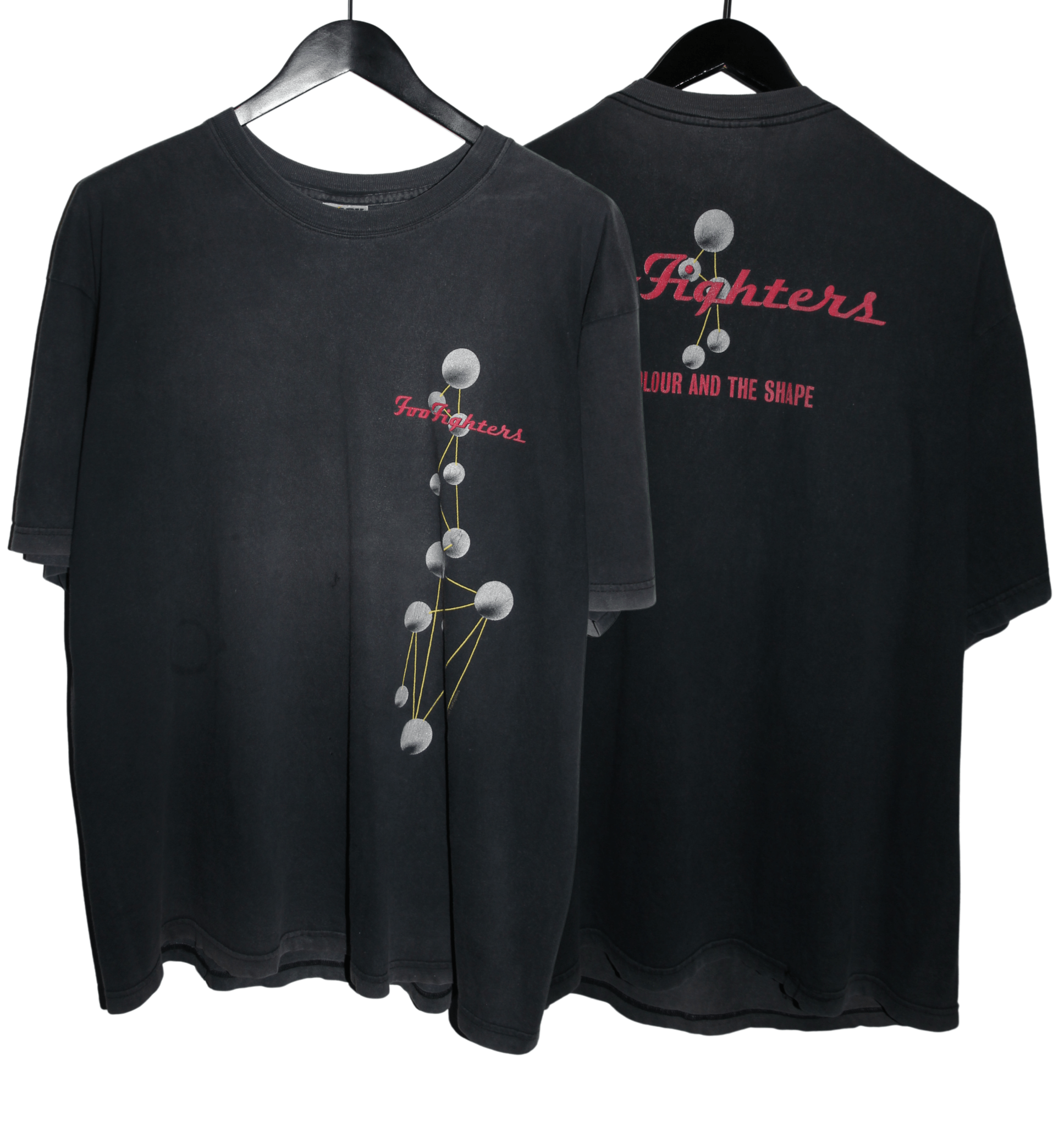 Foo Fighters 1997 The Colour and the Shape Album Shirt - Faded AU