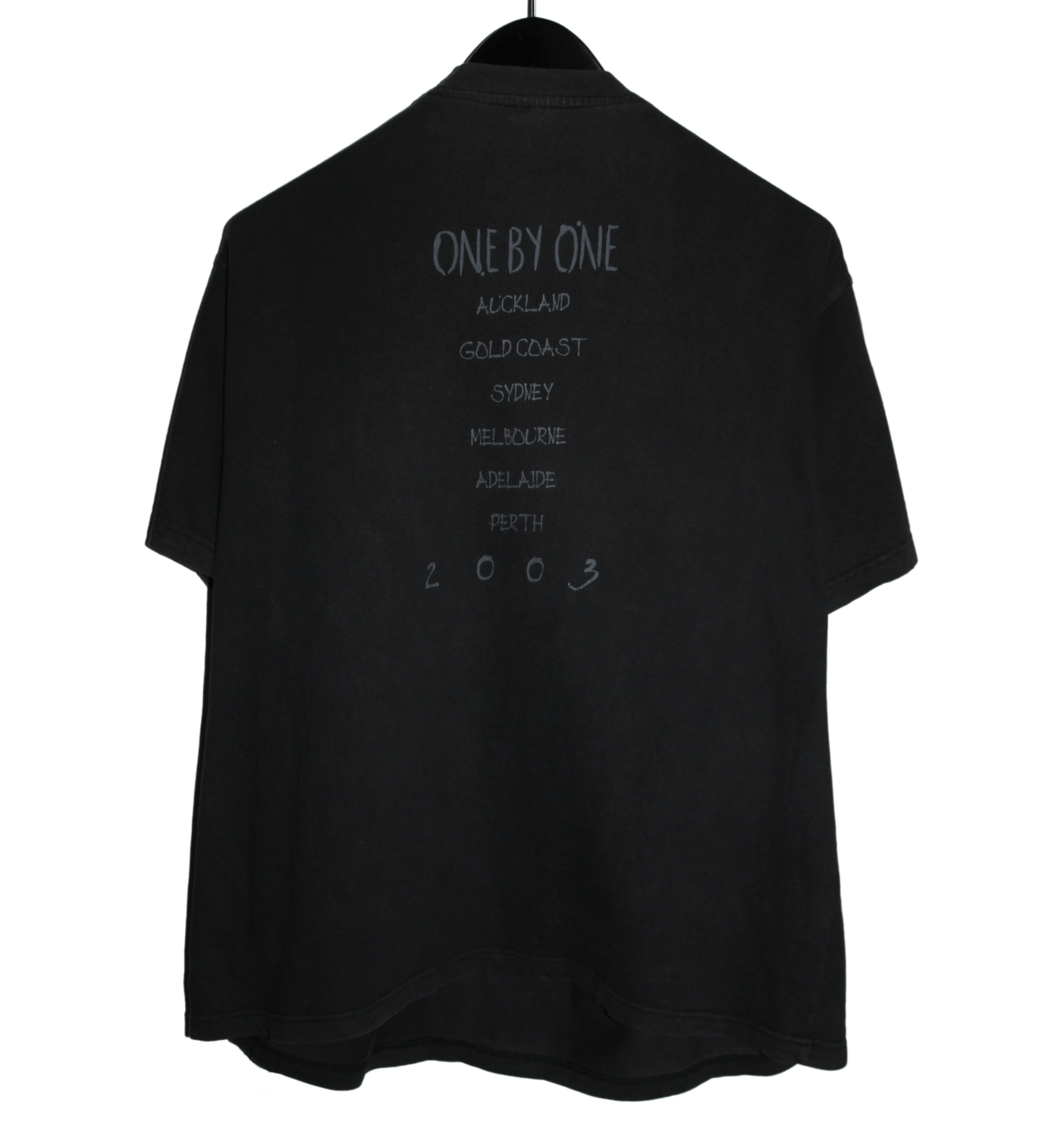 Foo Fighters 2003 One By One Tour Shirt - Faded AU