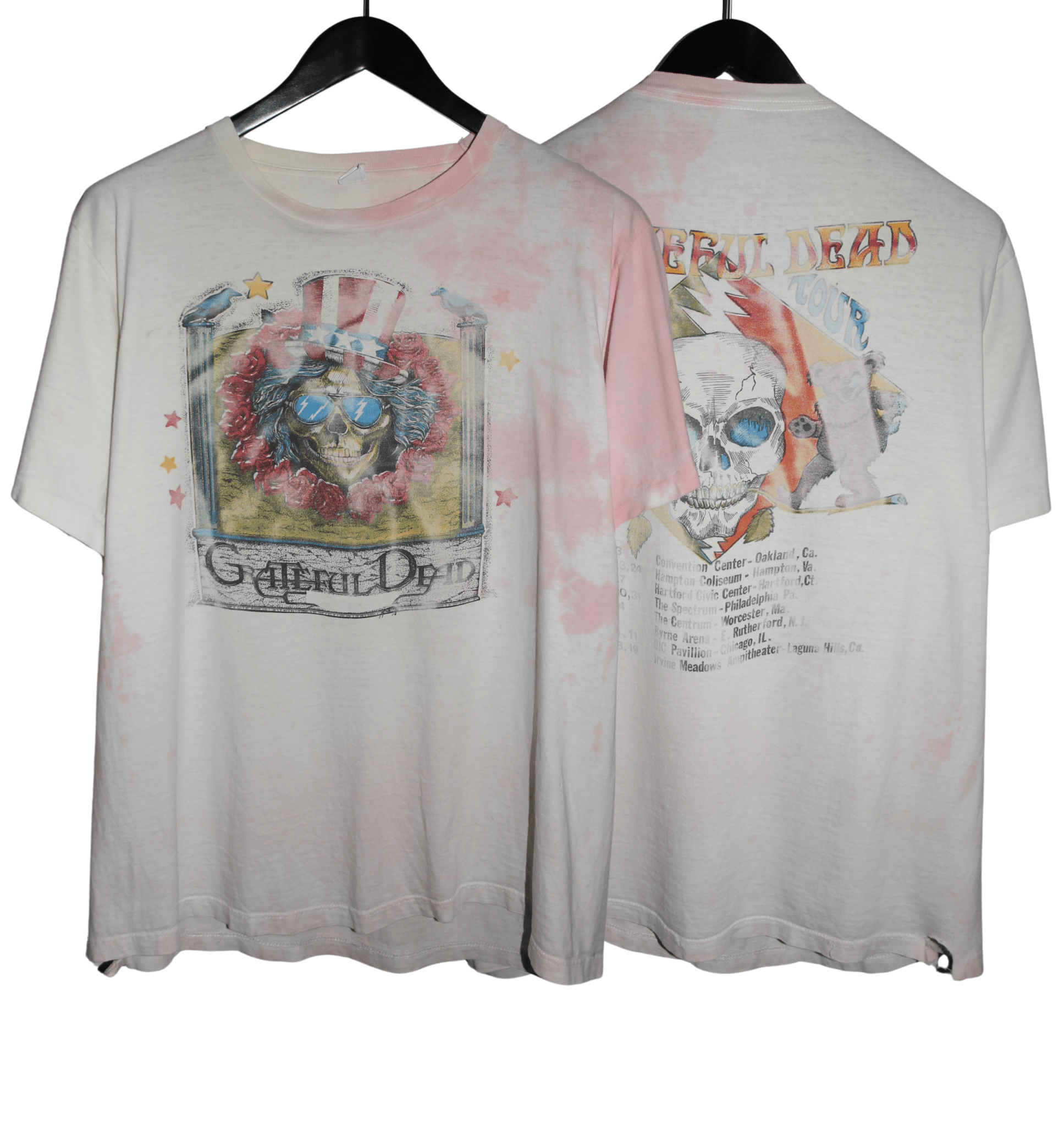 Grateful Dead 1987 Spring Tour Shirt - Faded AU
