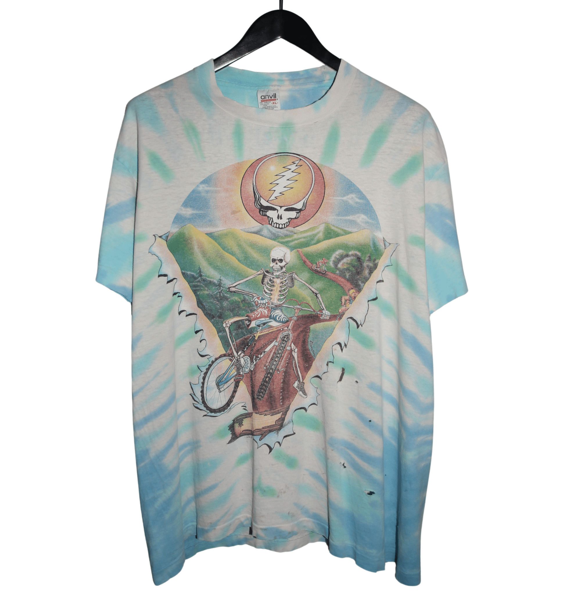 Grateful Dead 1994 Tie Dye Shirt - Faded AU