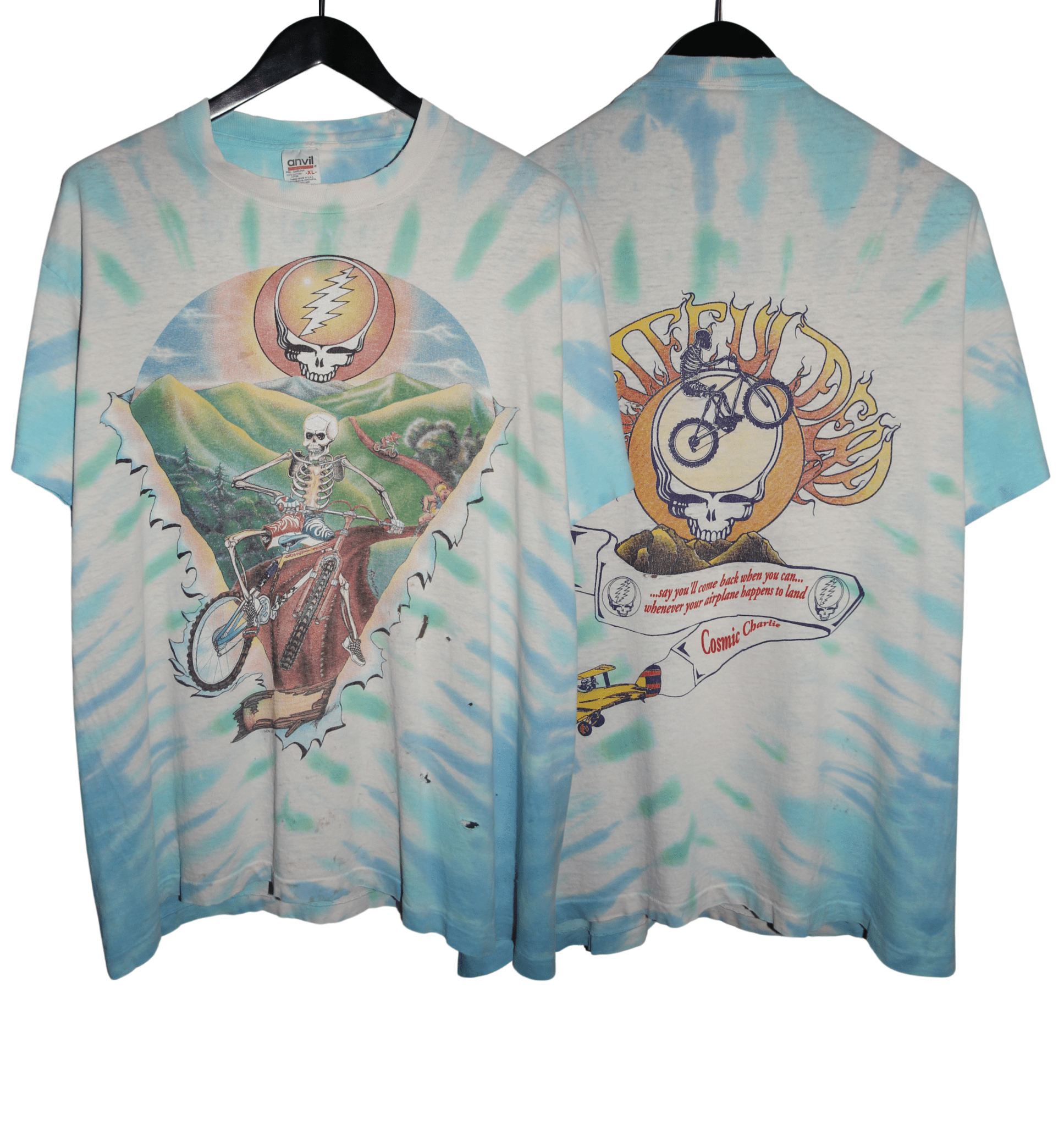 Grateful Dead 1994 Tie Dye Shirt - Faded AU