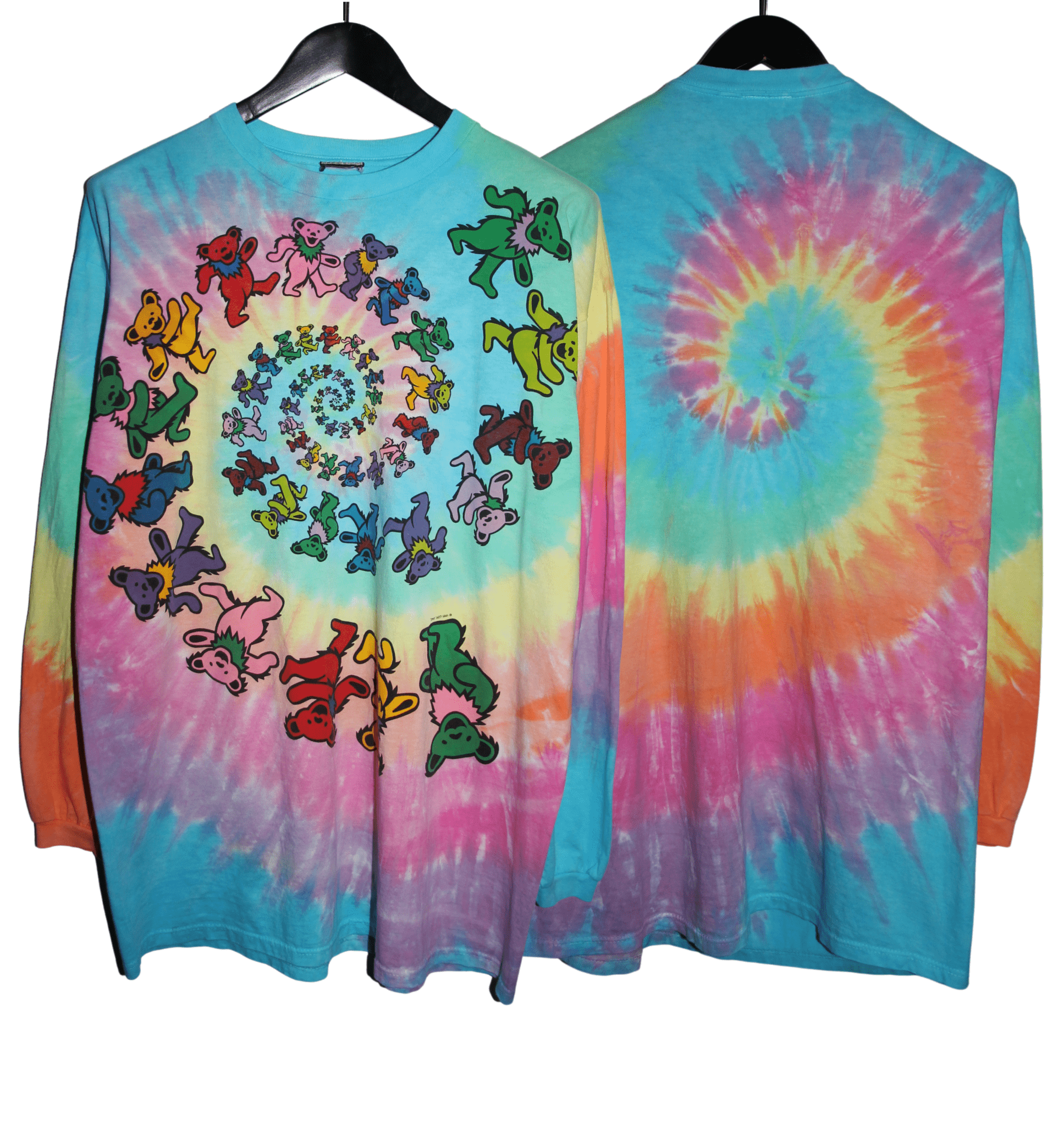 Grateful Dead 1995 Tie Dye Long Sleeve - Faded AU