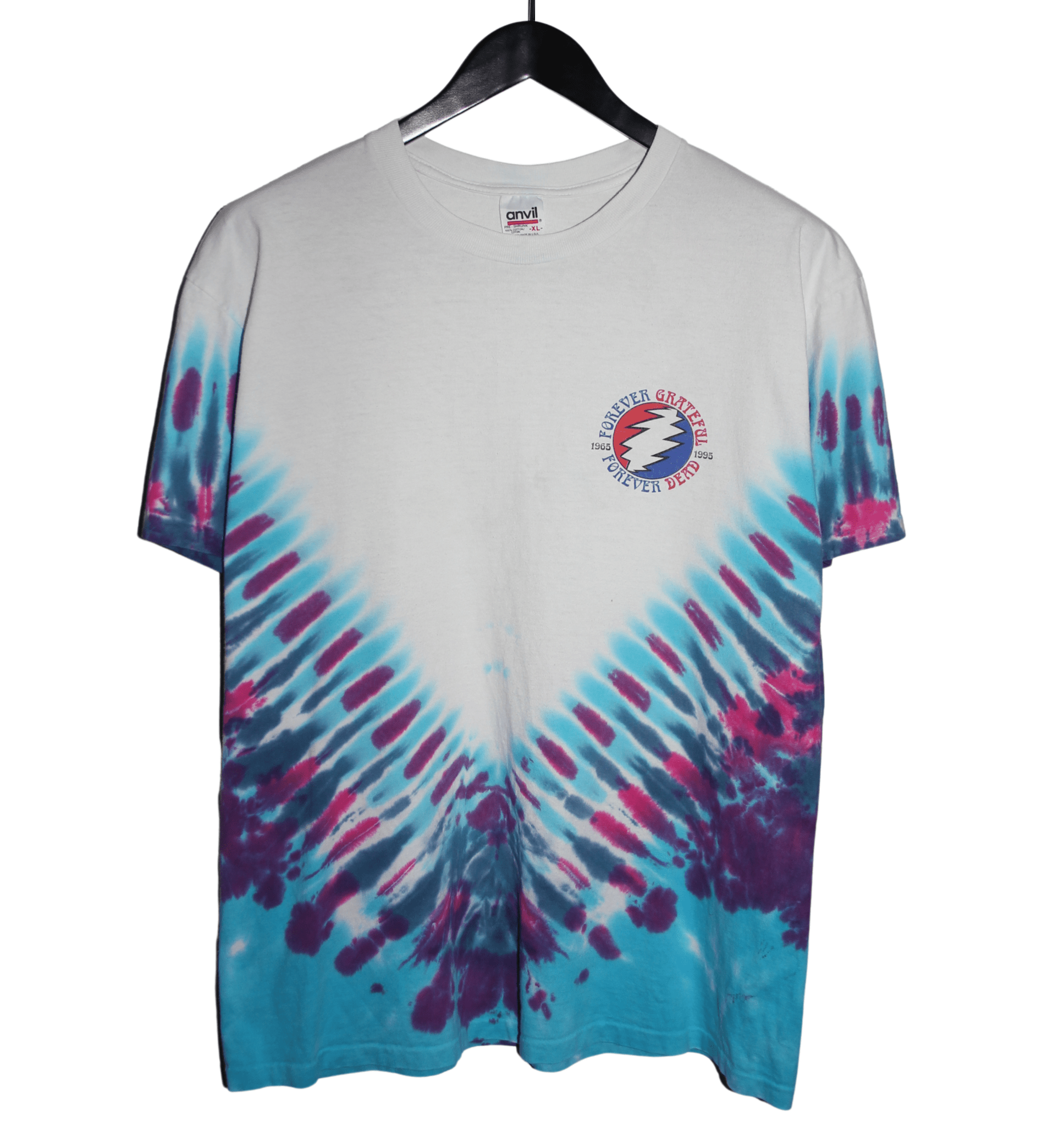 Grateful Dead 1997 Forever Truckin' Tie Dye Shirt - Faded AU